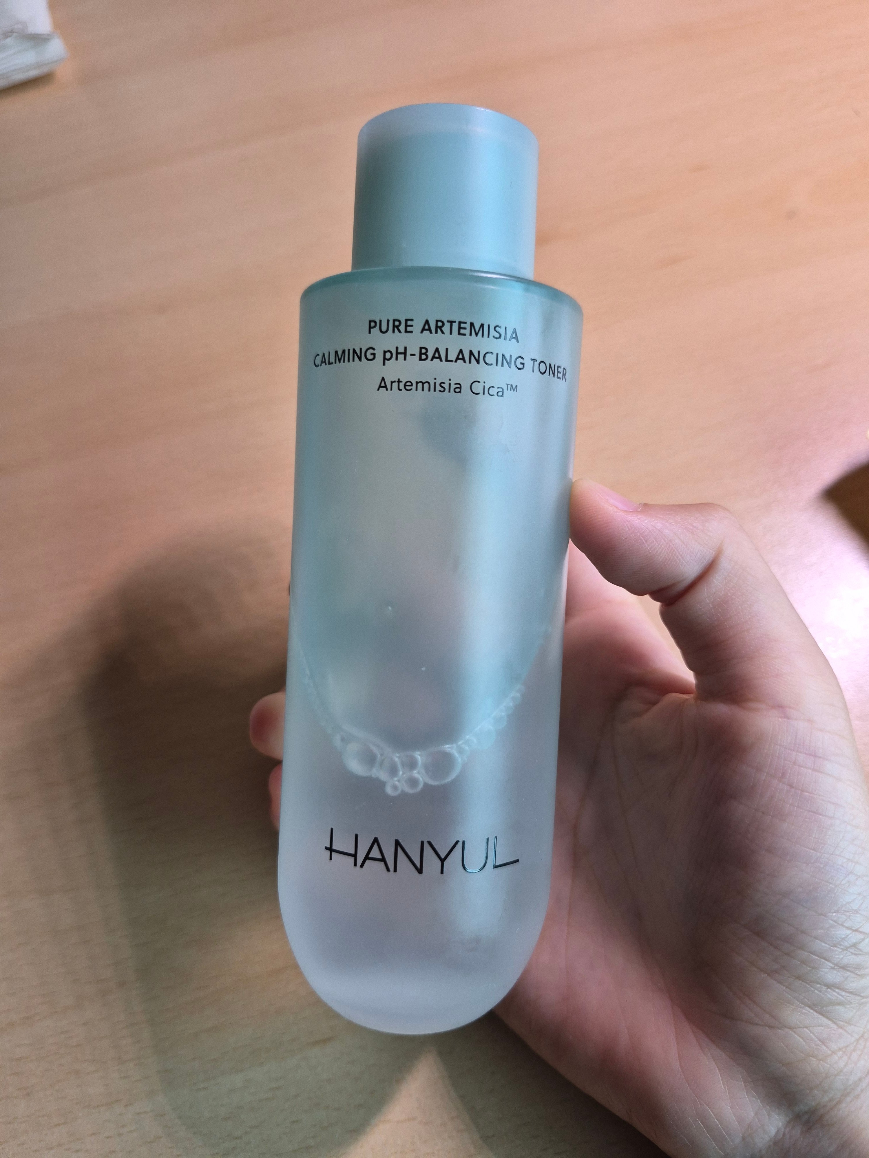 韓律 Pure Artemisia 水潤舒緩化妝水的使用者評價照片
