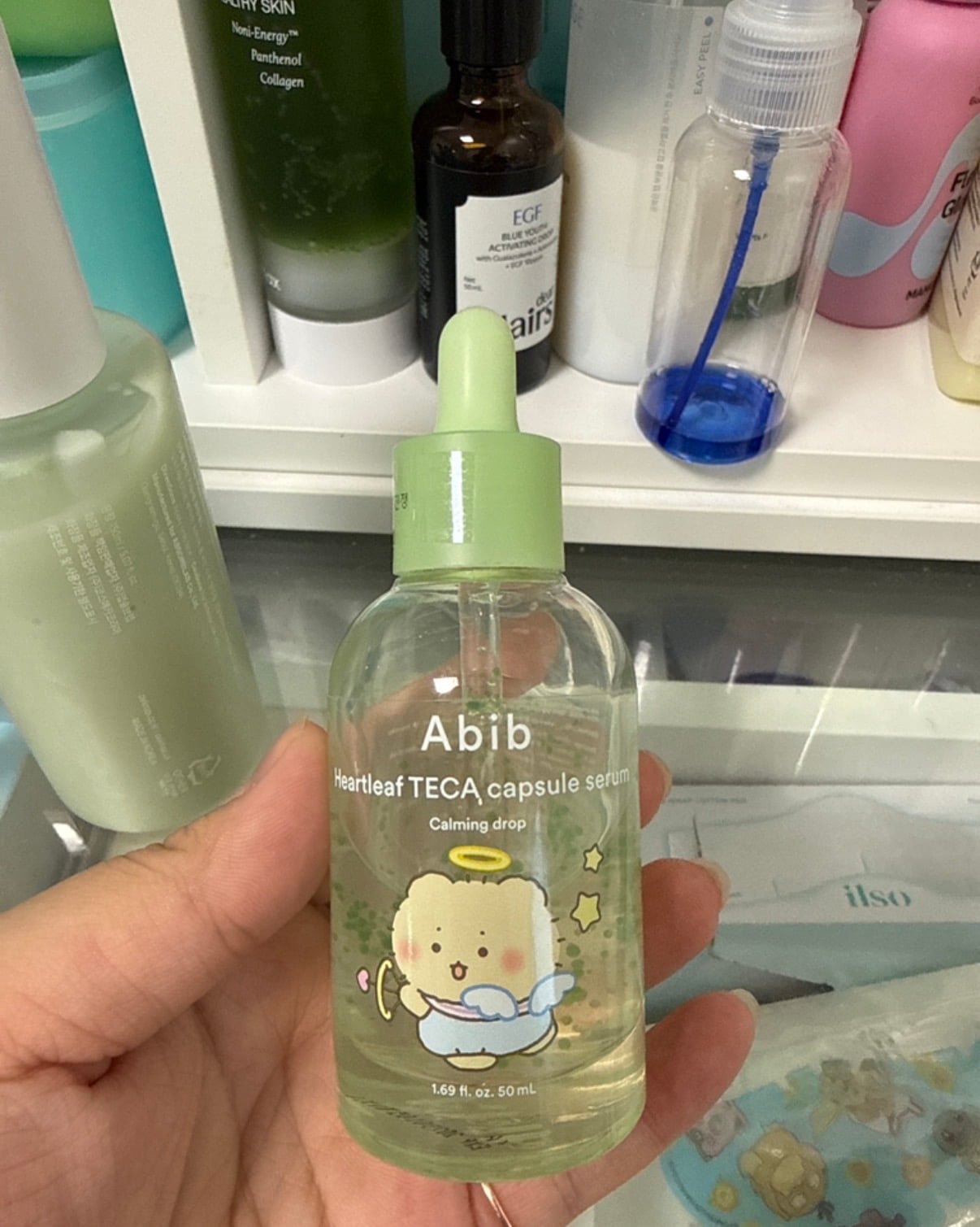 User review photo of Abib Heartleaf Teca Capsule Serum Calming Drop