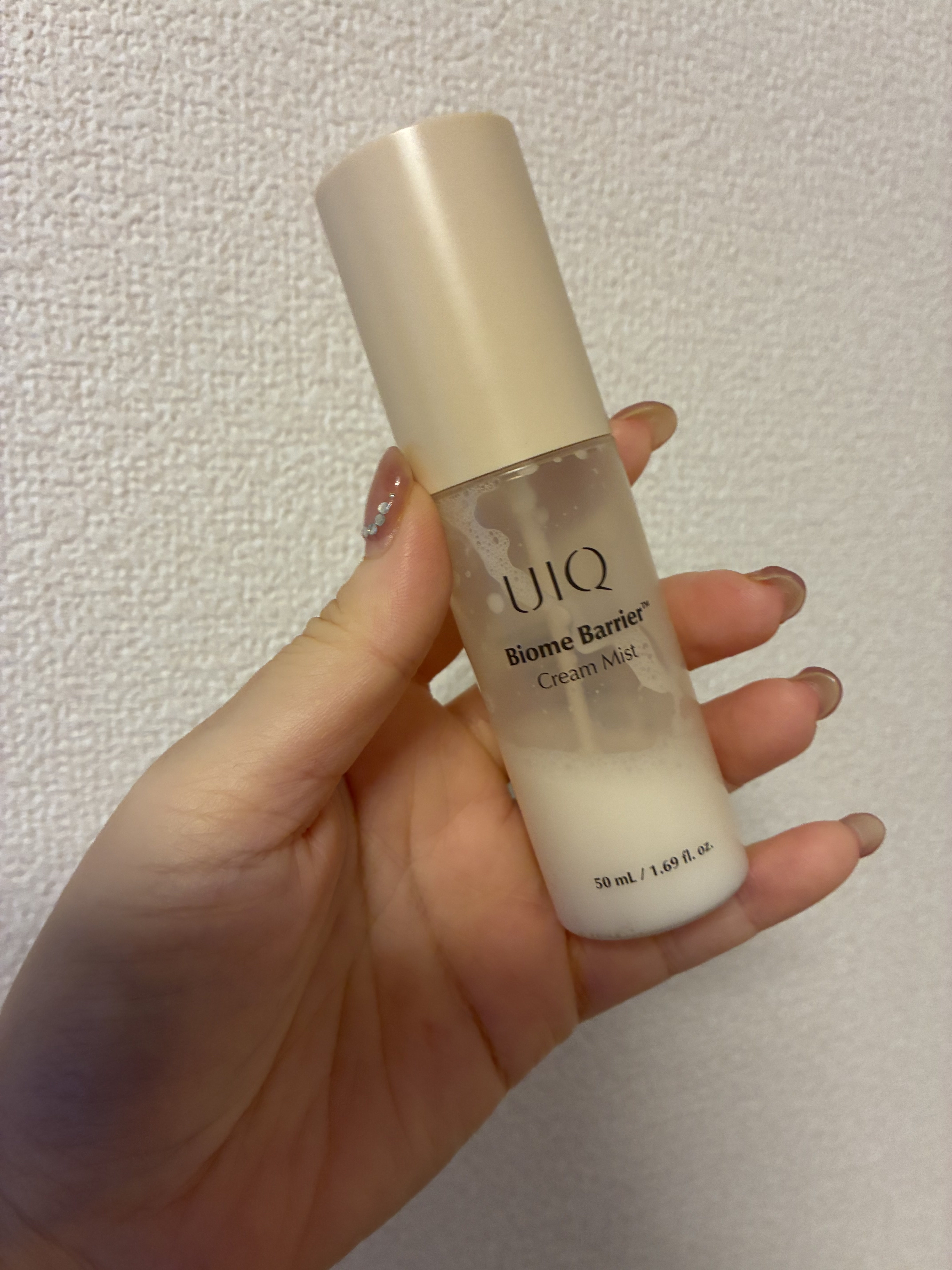 UIQ (Genome & Company) Biome Barrier 乳霜噴霧的使用者評價照片