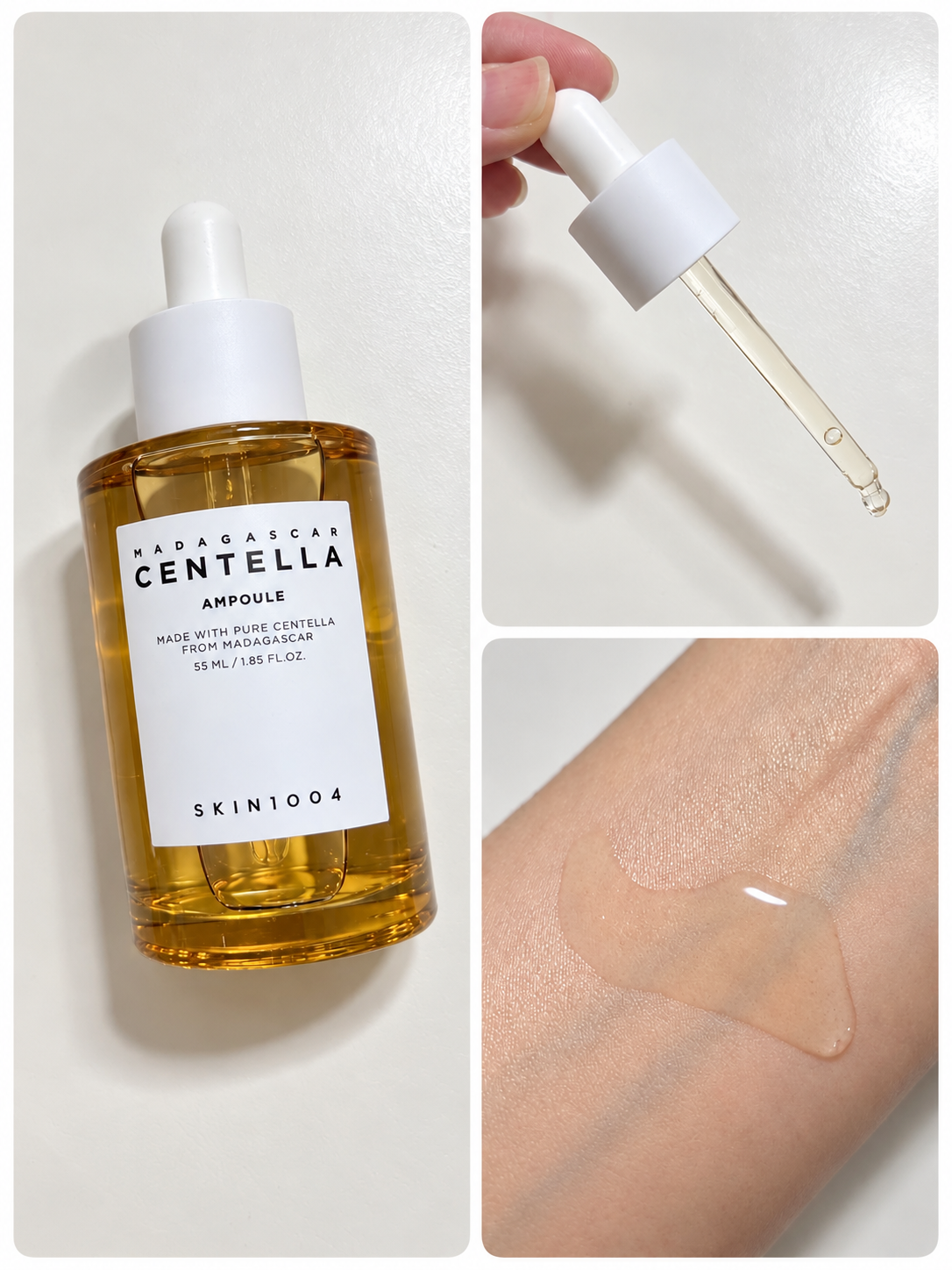 صورة من مراجعة مستخدم لمنتج SKIN1004 أمبول ماداغاسكار سنتيلا