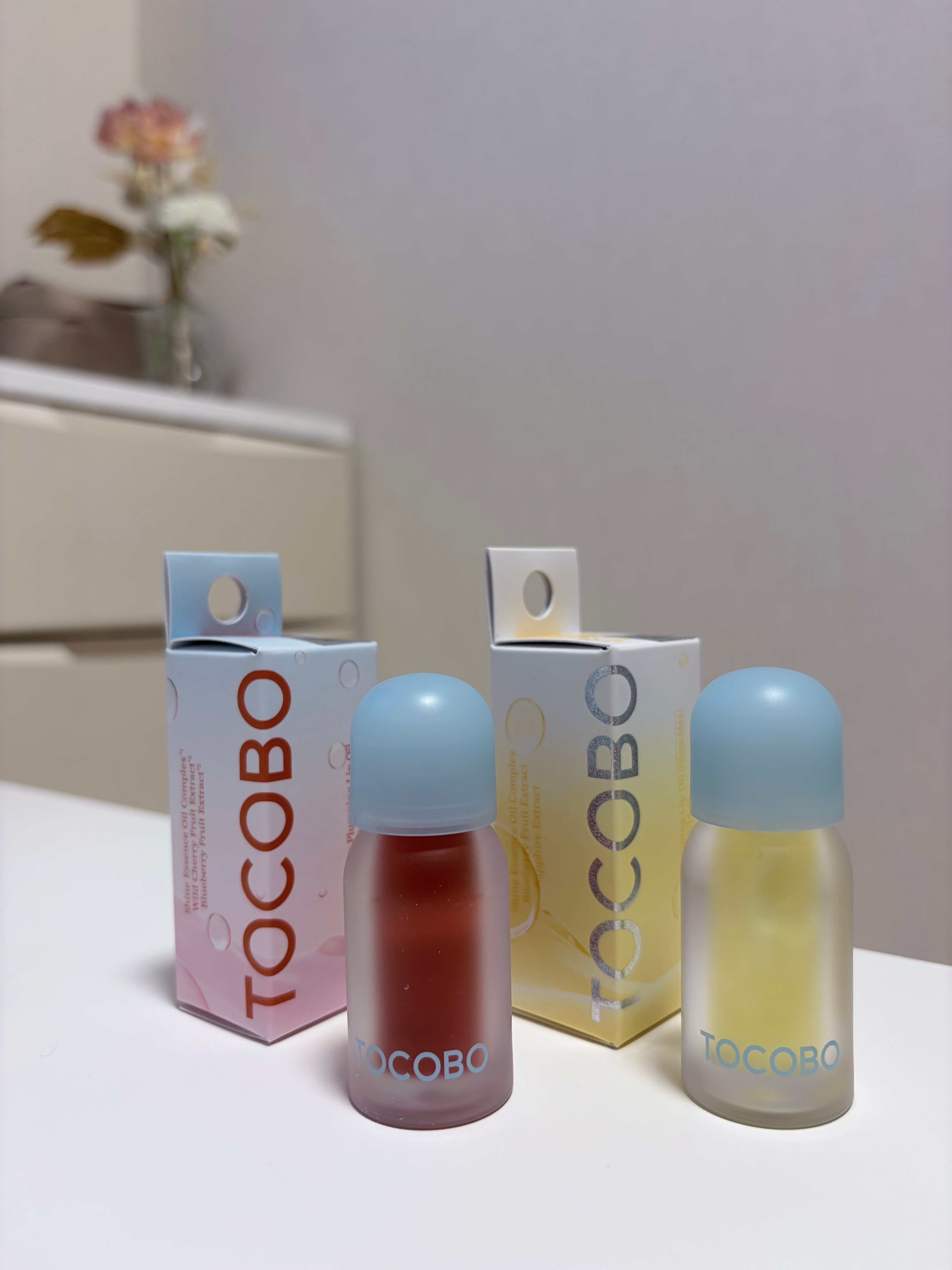 صورة من مراجعة مستخدم لمنتج Tocobo زيت شفاه Juicy Berry Plumping