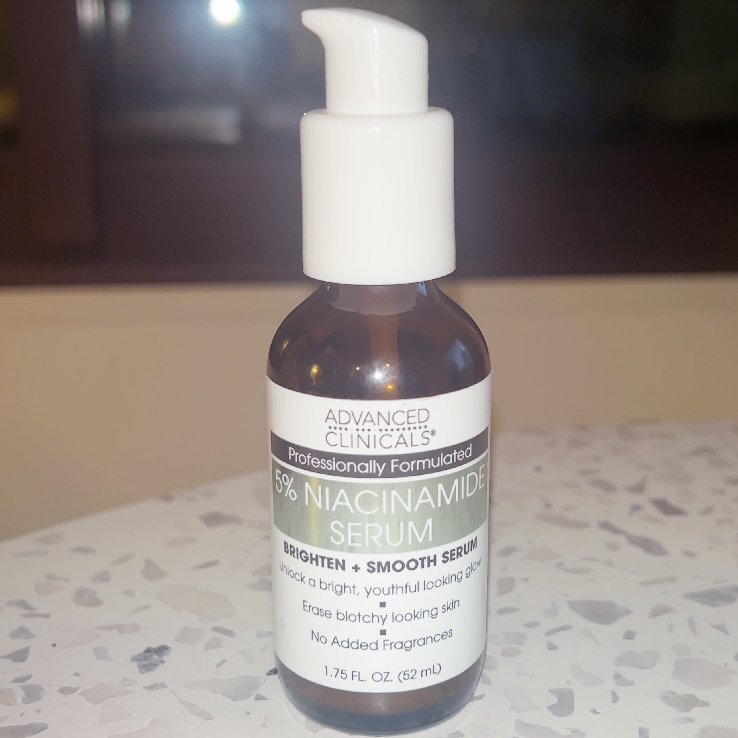 User review photo of Advanced Clinicals 5% Niacinamide Serum