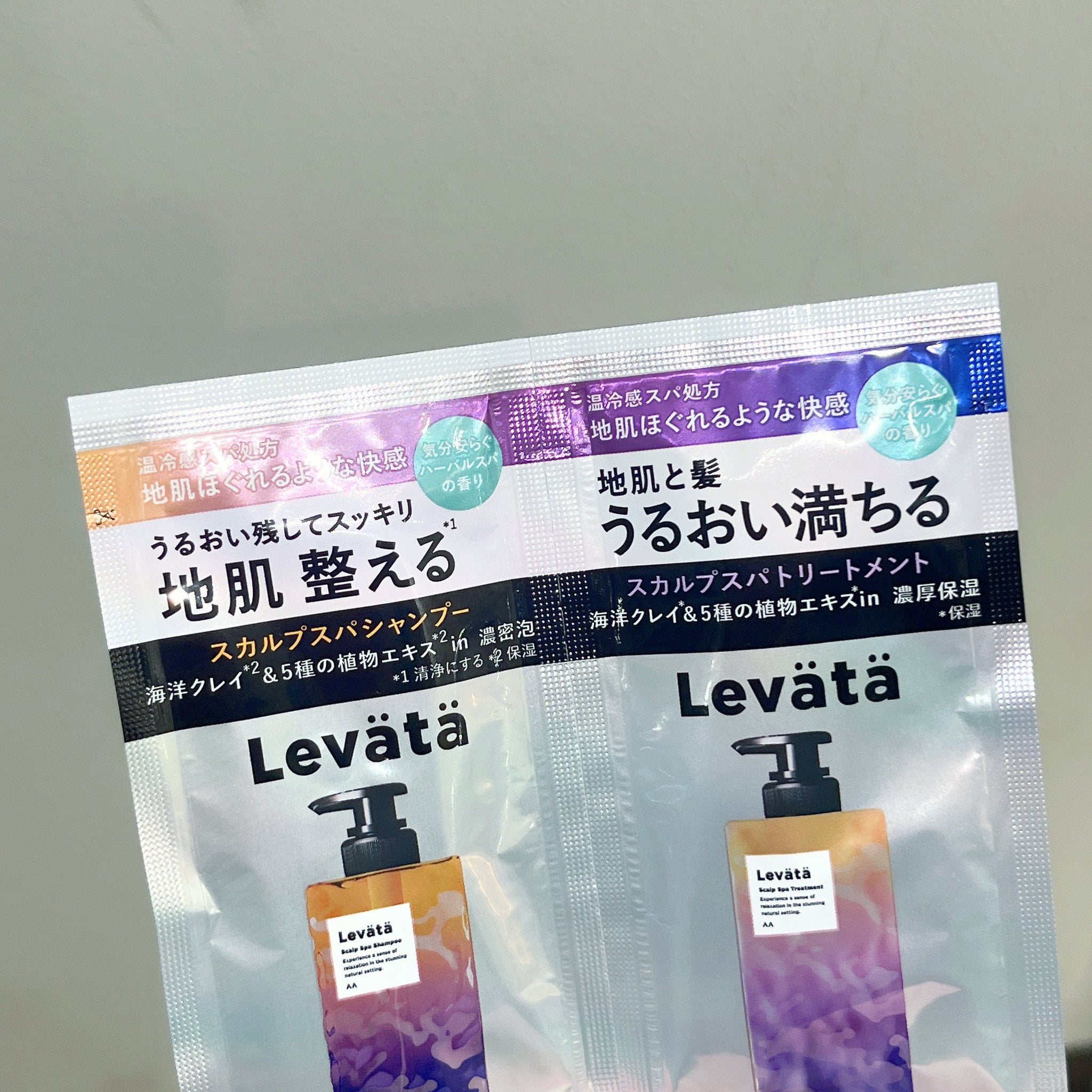 レバータ スカルプスパシャンプーのユーザーレビュー写真