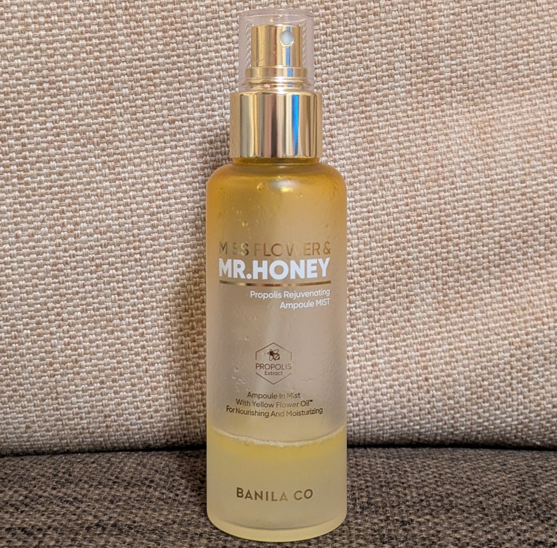 User review photo of Banila Co Miss Flower & Mr.Honey Propolis Rejuvenating Ampoule Mist