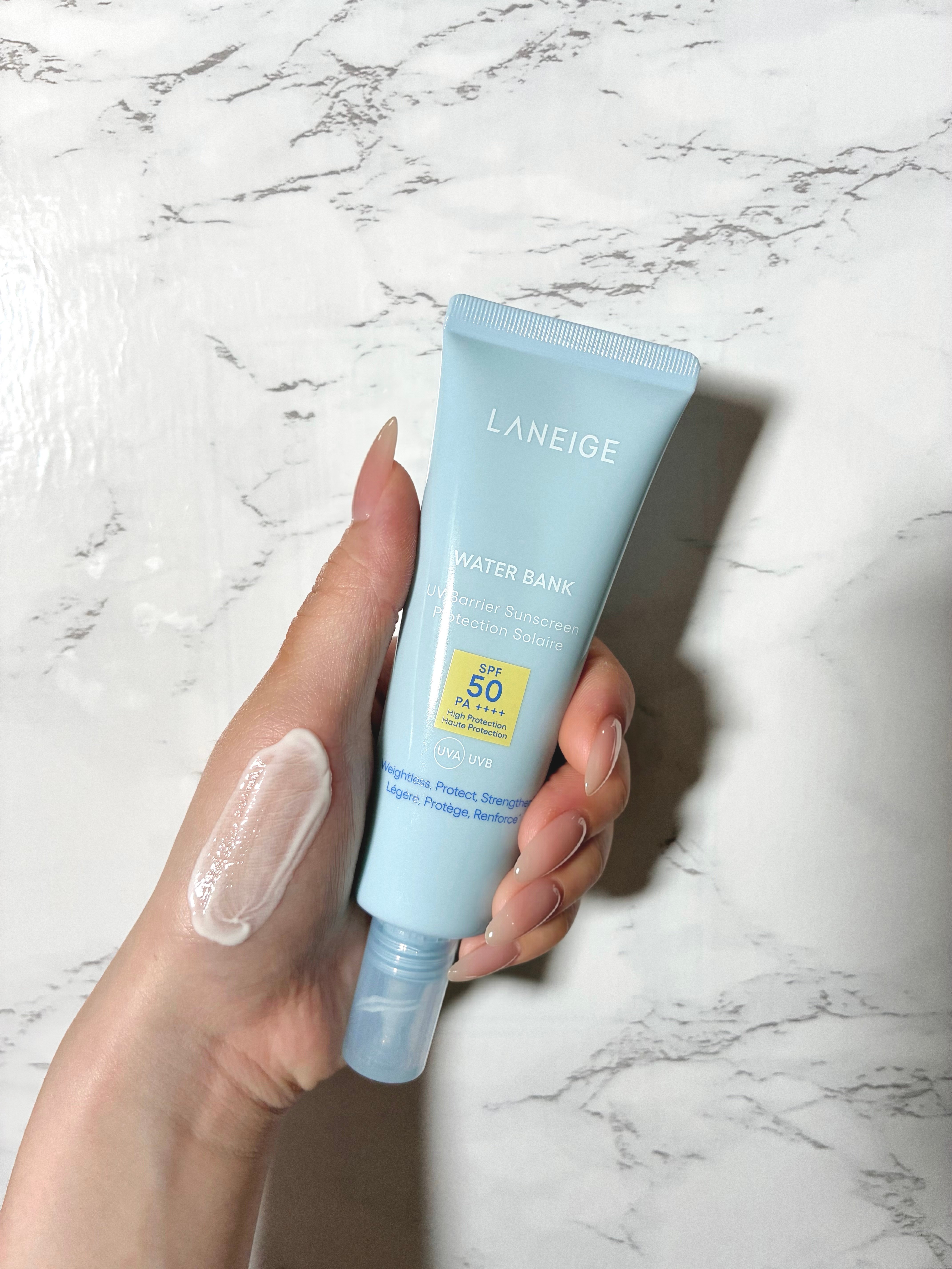 ラネージュ ウォーターバンク UV バリア サンスクリーン SPF50+のユーザーレビュー写真