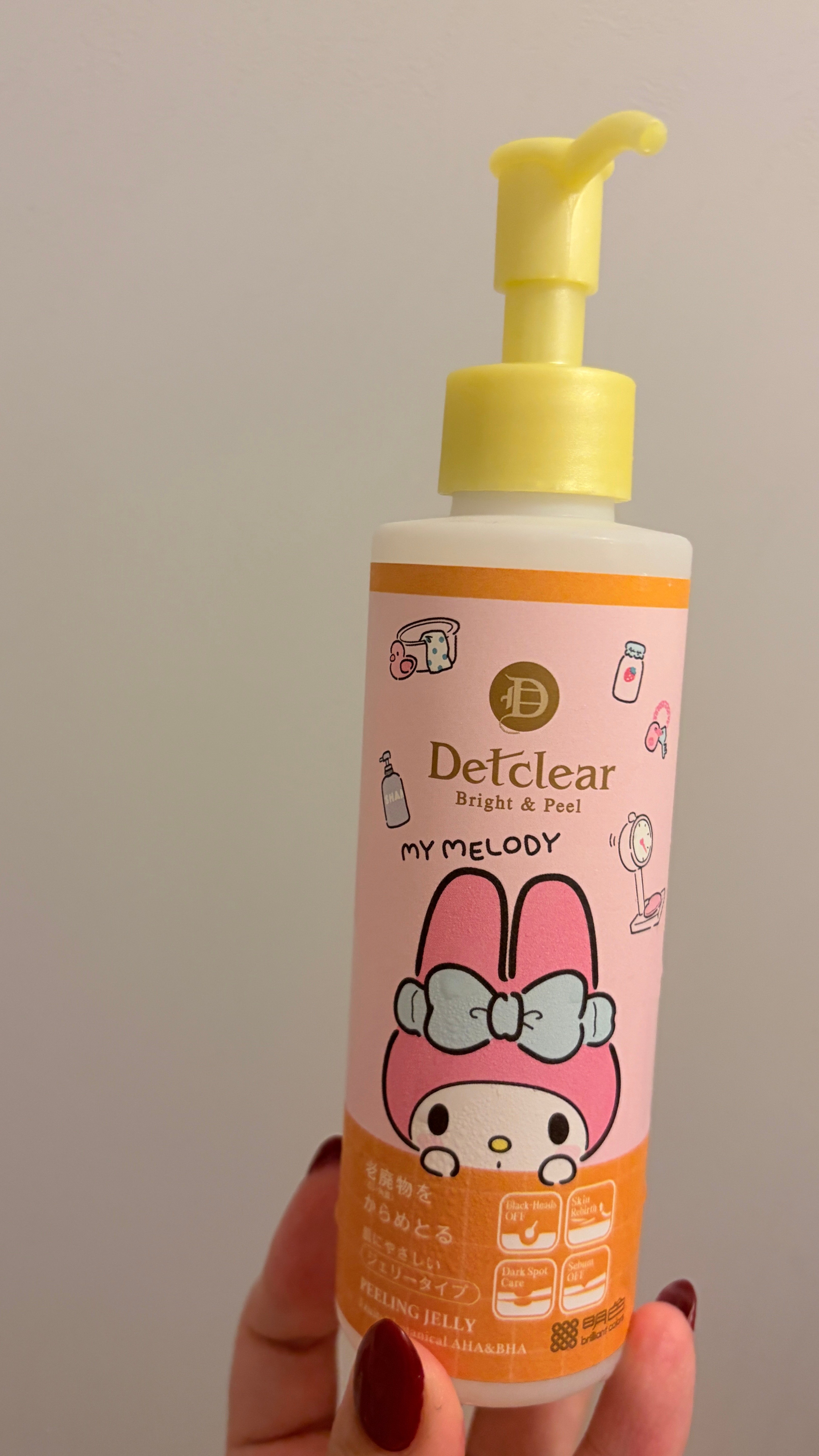 明色 Detclear Fruits Peeling Jelly－無香料的使用者評價照片