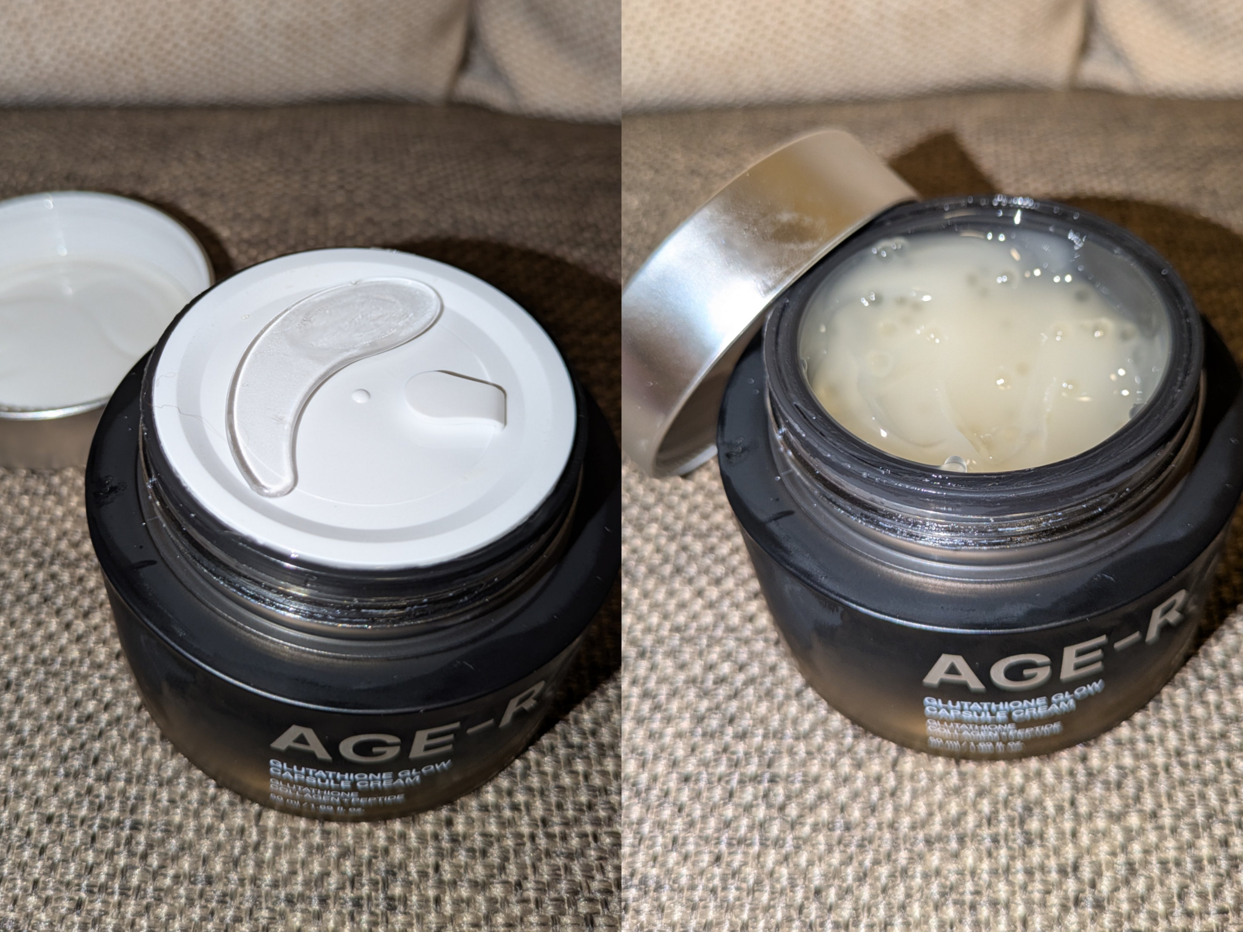 صورة من مراجعة مستخدم لمنتج MediCube Age-R Glutathione Glow Capsule Cream