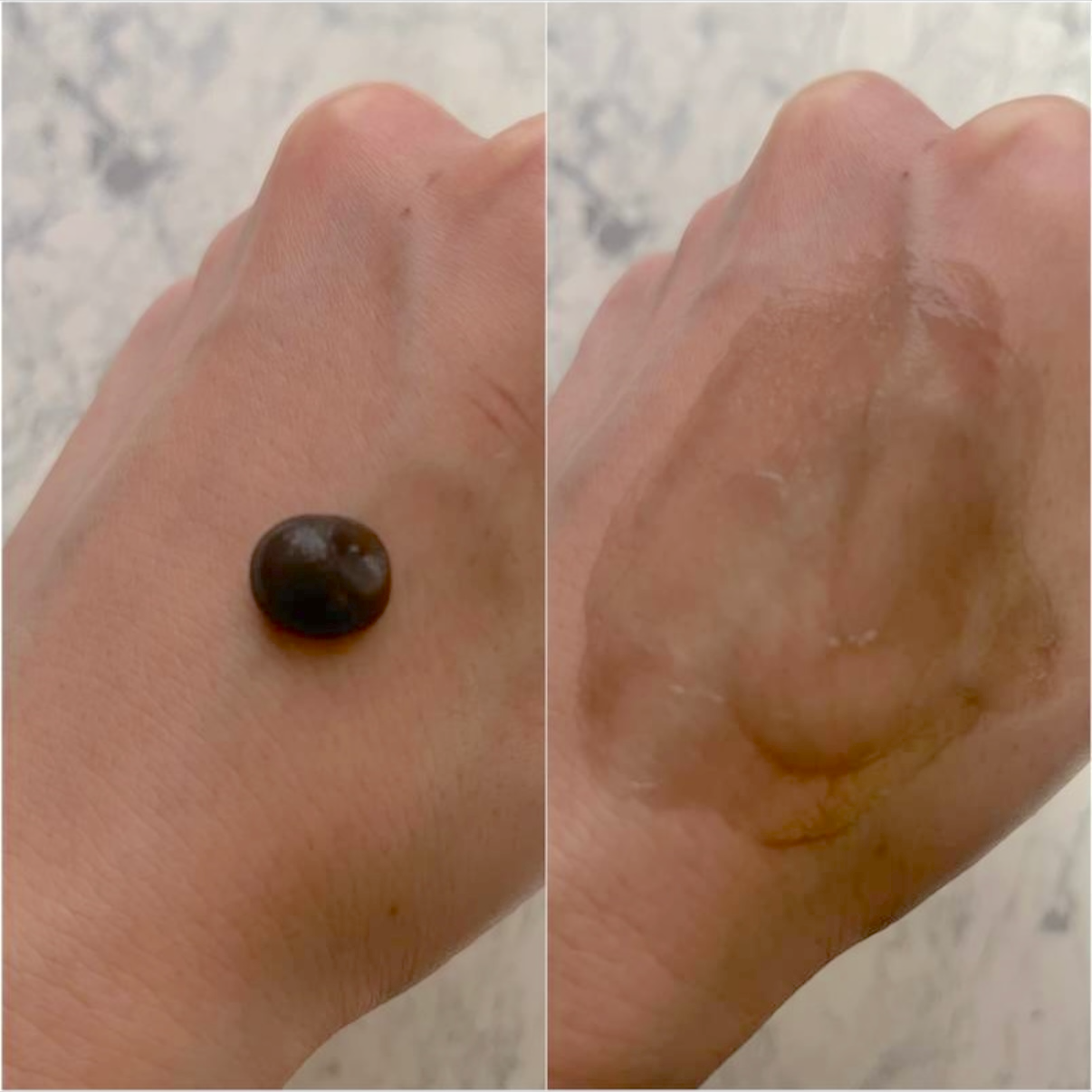 User review photo of FANCL Clay Gel Facial Wash