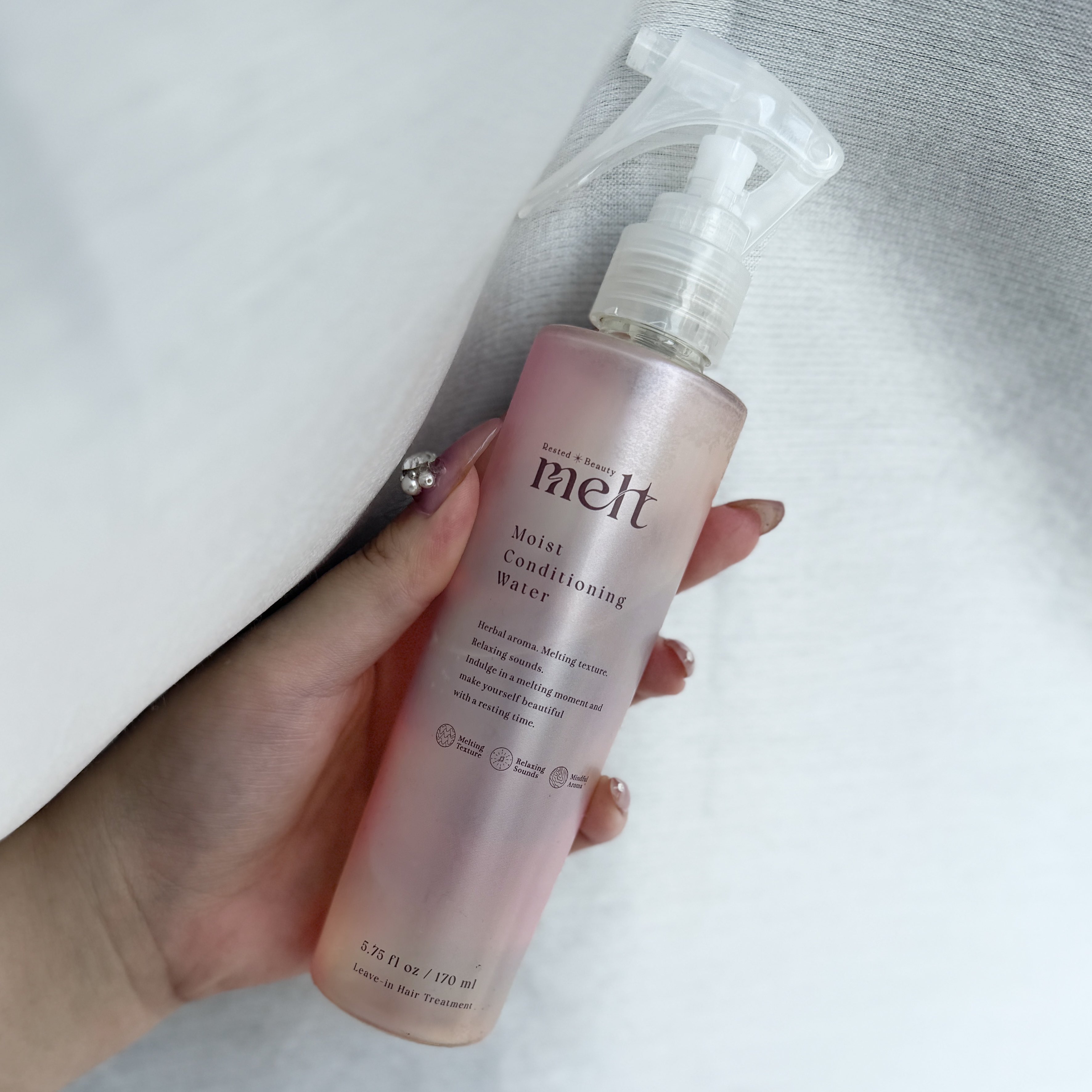 Melt Moist Conditioning 護髮水的使用者評價照片