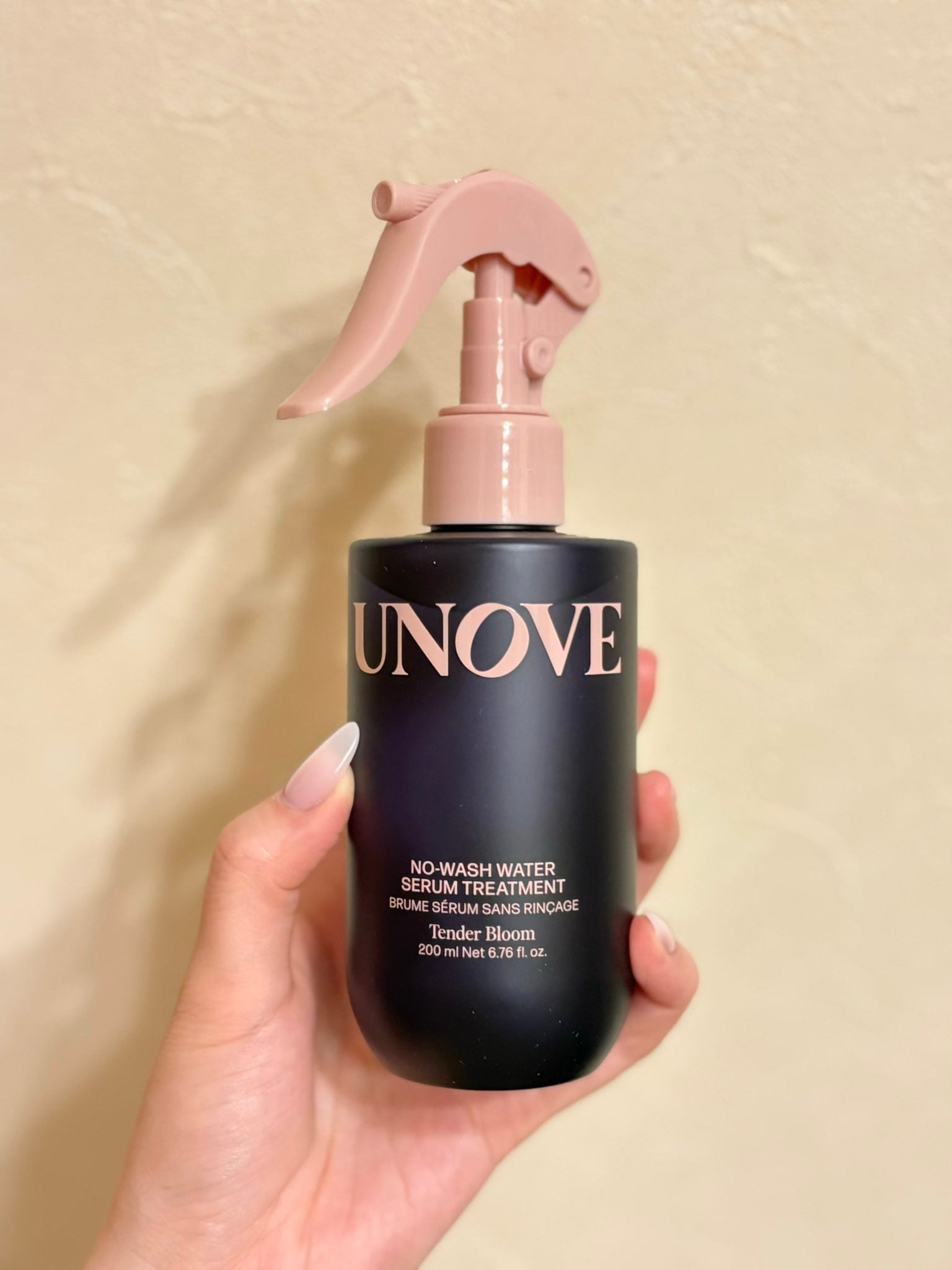 User review photo of unove No Wash Water Ampoule Treatment