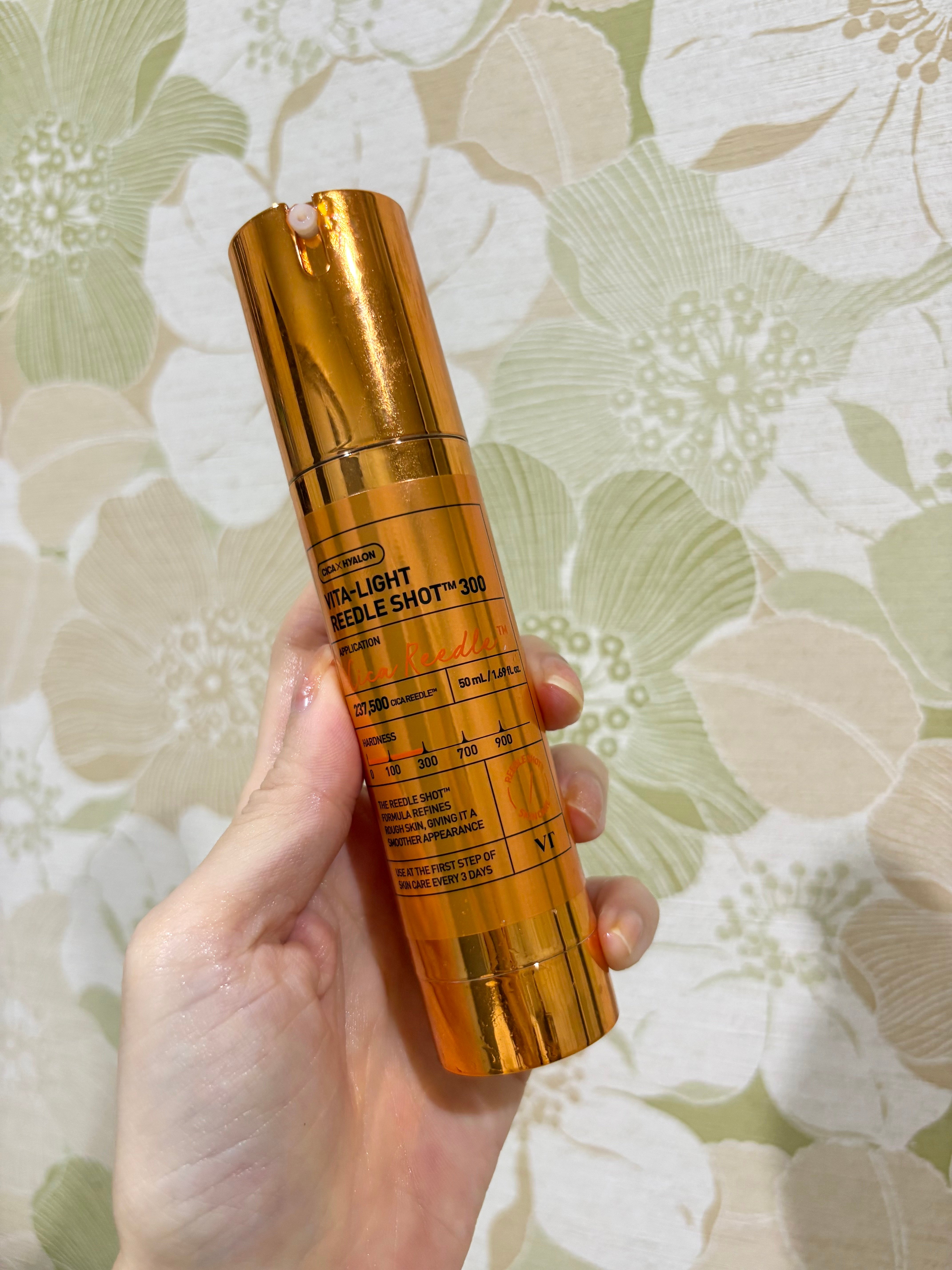 User review photo of VT Cosmetics Vita-Light Reedle Shot 300