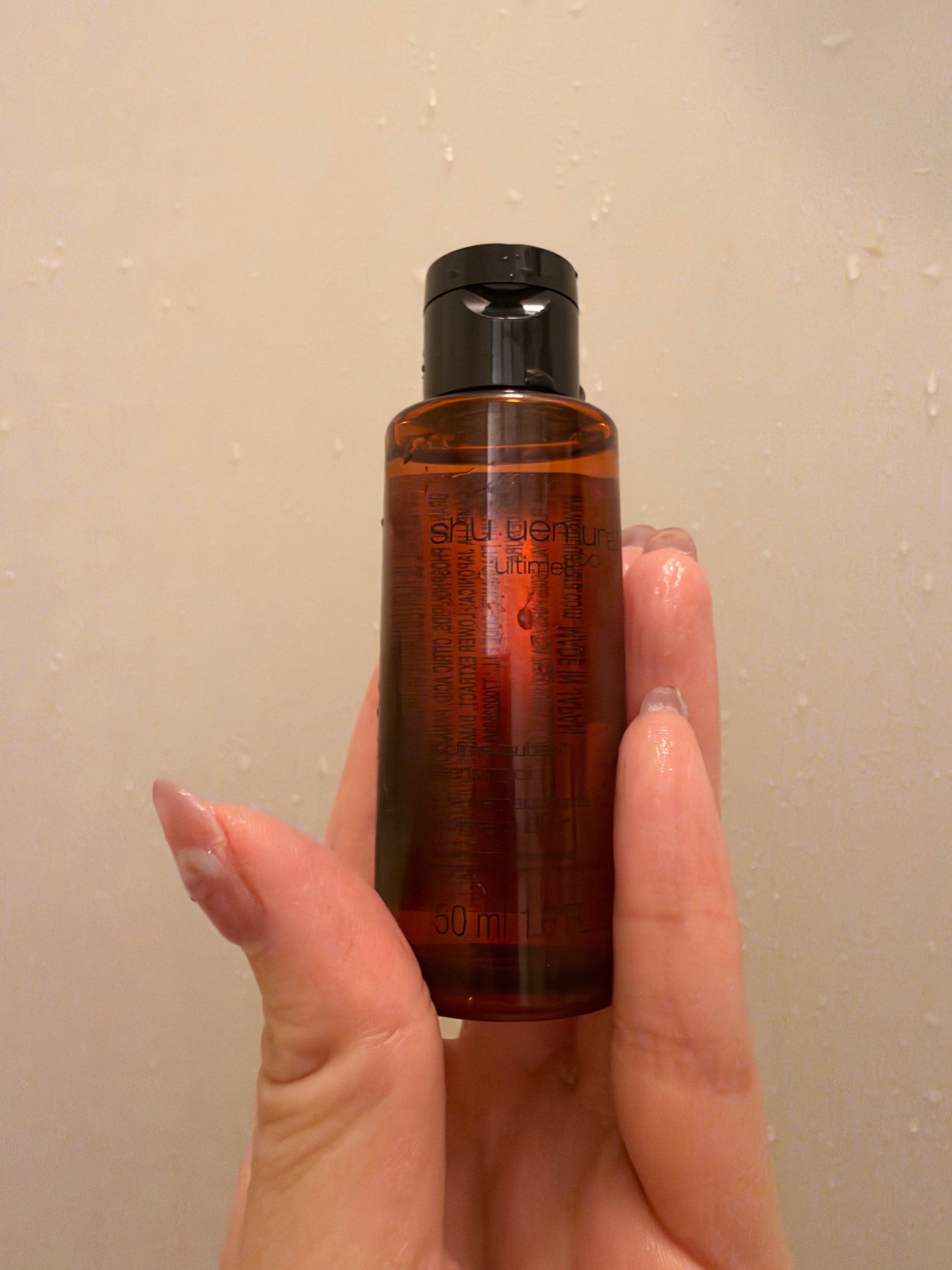 صورة من مراجعة مستخدم لمنتج Shu Uemura زيت تنظيف Ultime8 Sublime Beauty n