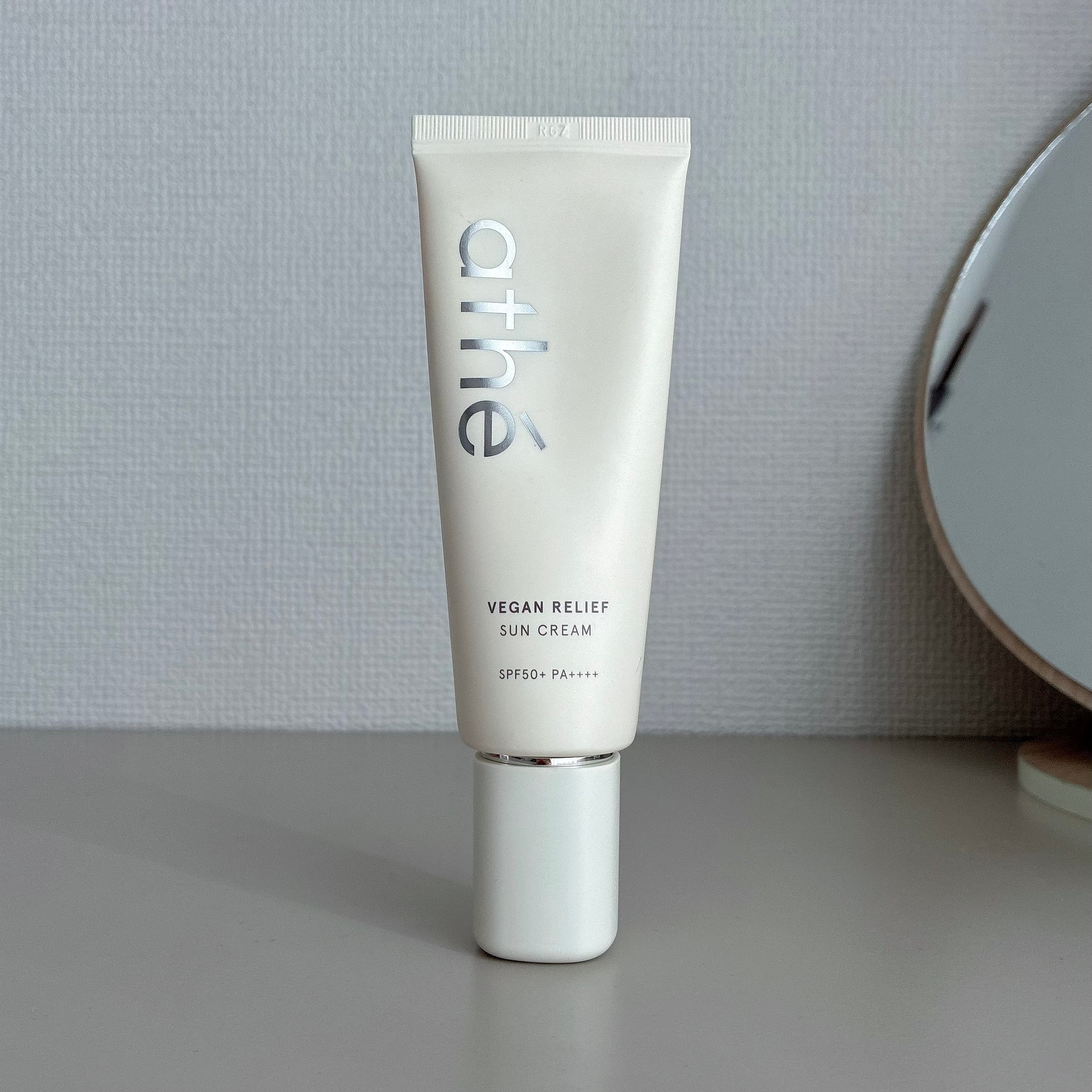 User review photo of Athe Vegan Relief Mineral Sunscreen SPF50+ PA++++