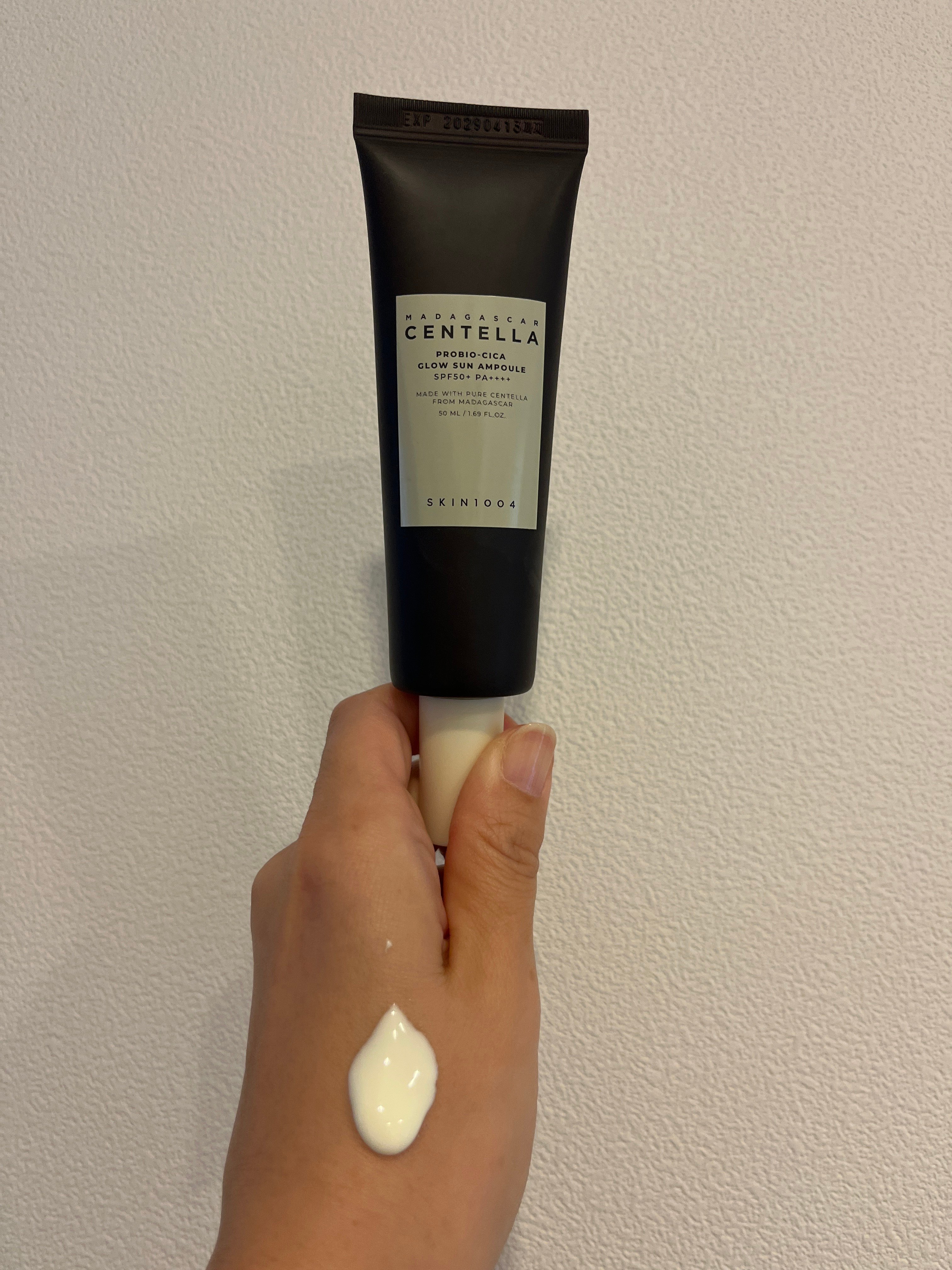 SKIN1004 Madagascar Centella Probio-Cica 提亮防曬安瓶 SPF50+ PA++++的使用者評價照片