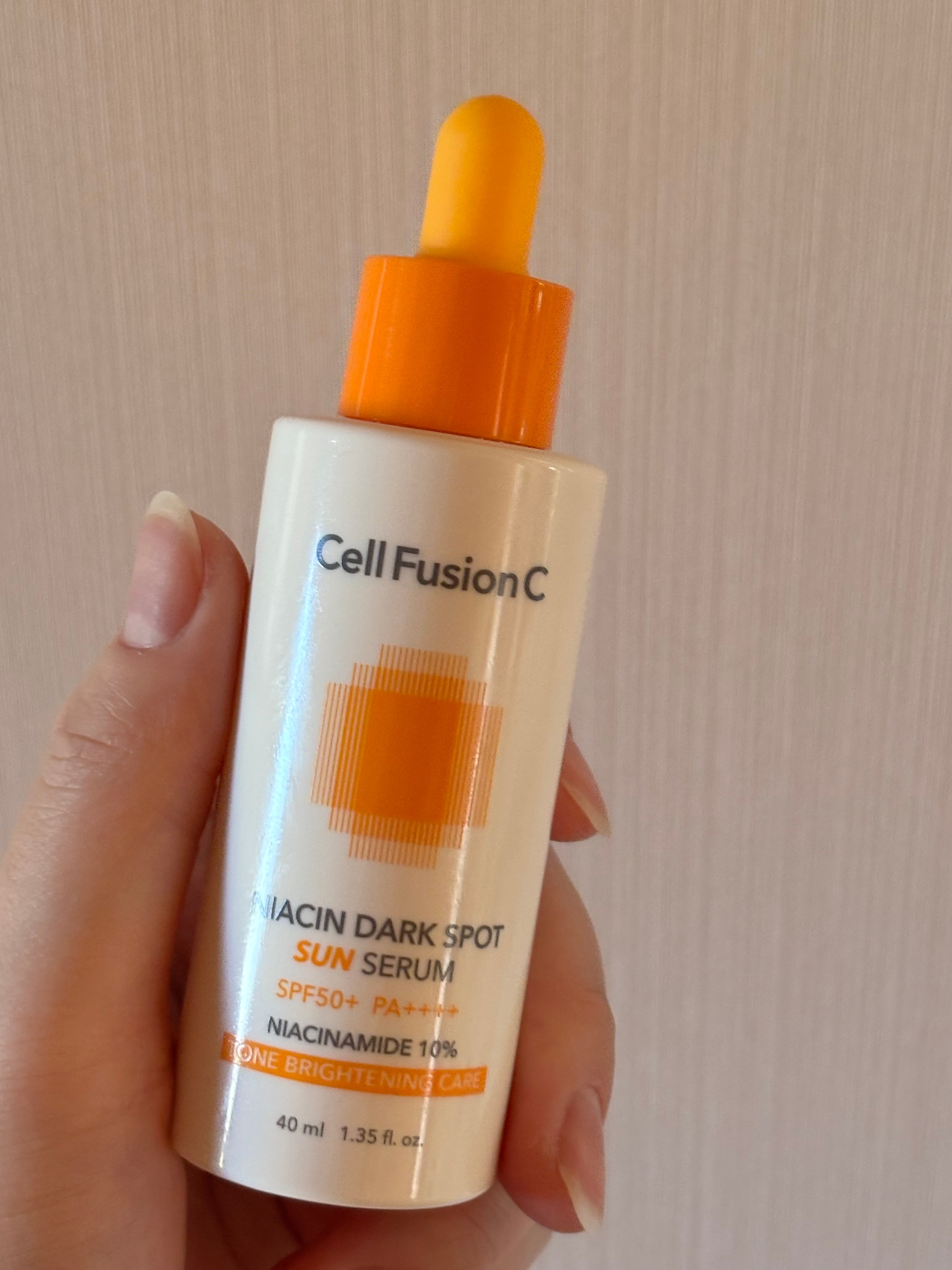 Cell Fusion C Niacin 淡斑防曬精華 [SPF50+/PA++++]的使用者評價照片