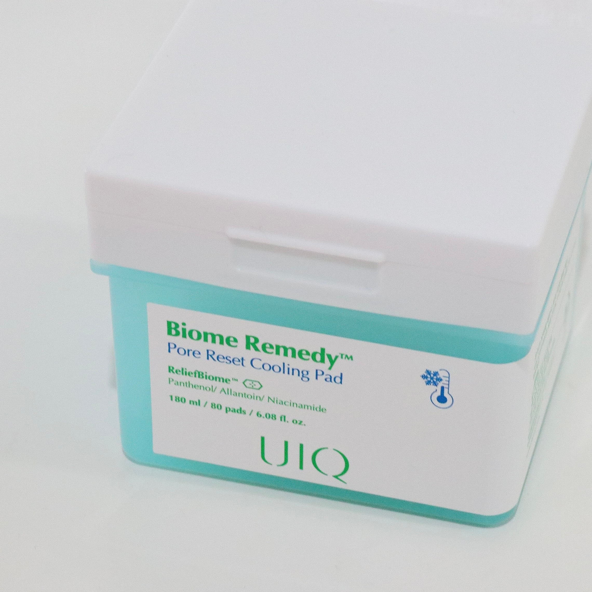 UIQ (Genome & Company) Biome Remedy 毛孔重置冰涼化妝棉的使用者評價照片
