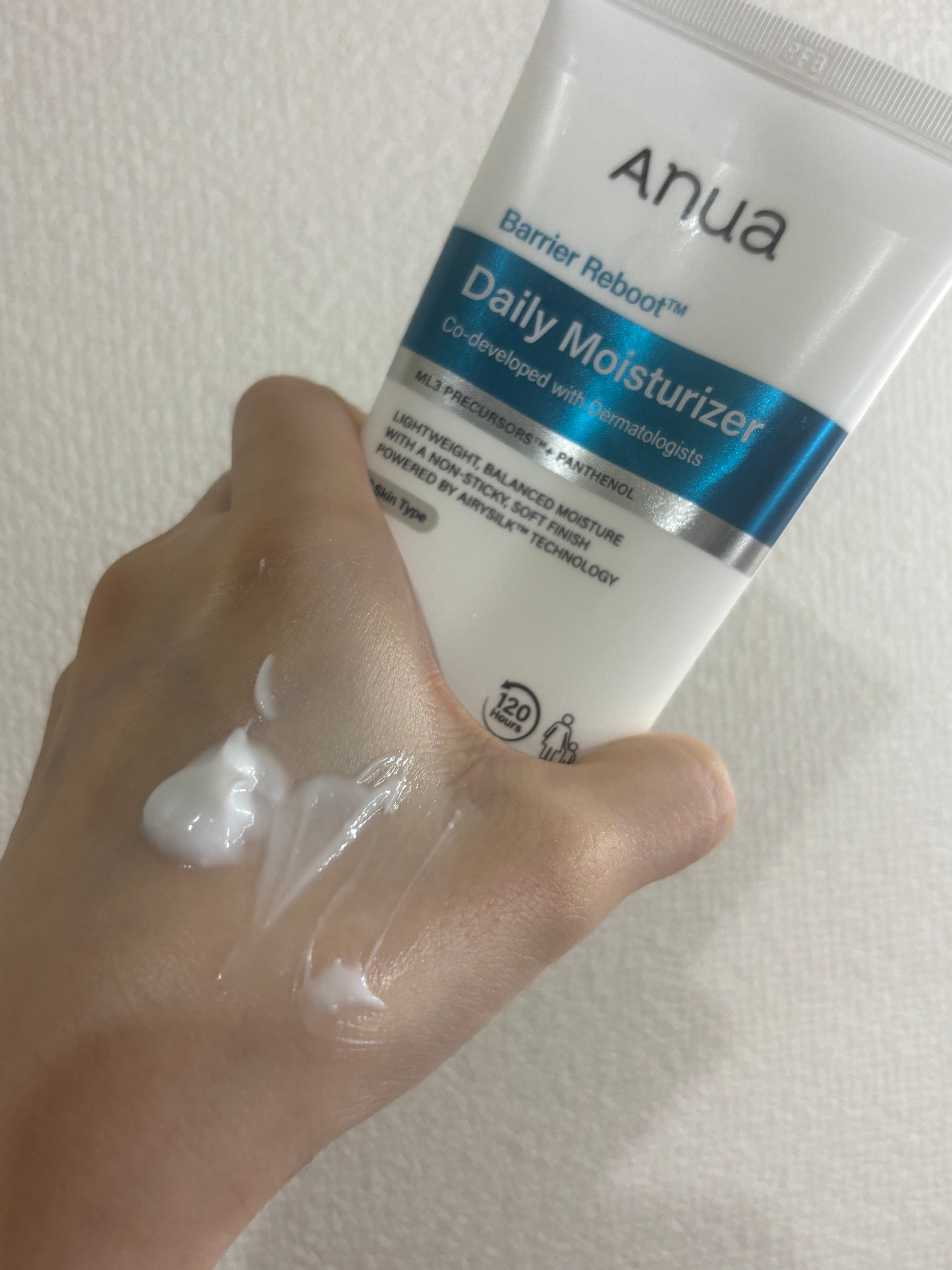 Anua バリア リブート デイリー モイスチャライザーのユーザーレビュー写真