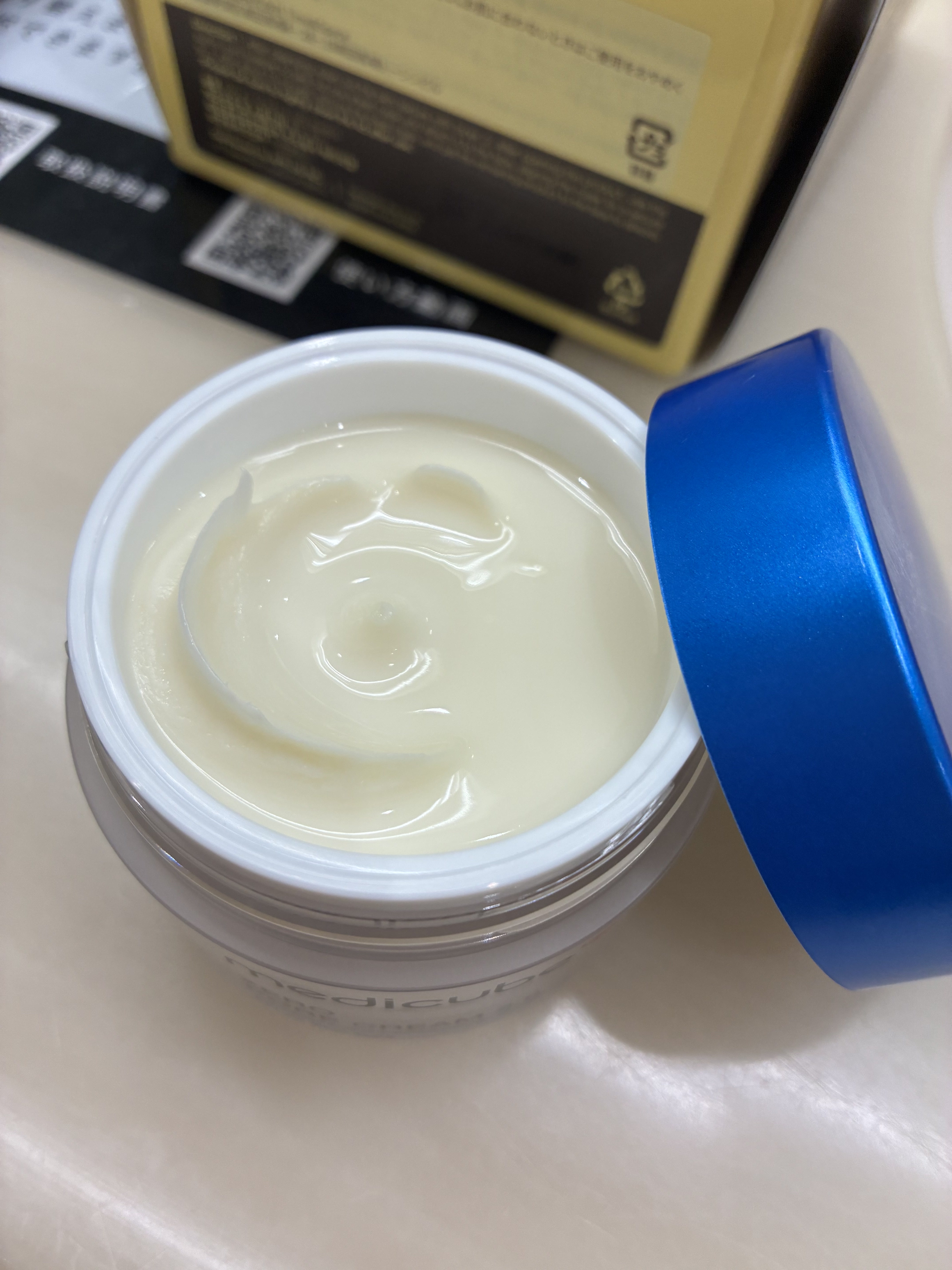 صورة من مراجعة مستخدم لمنتج MediCube Zero Pore Cream 2.0