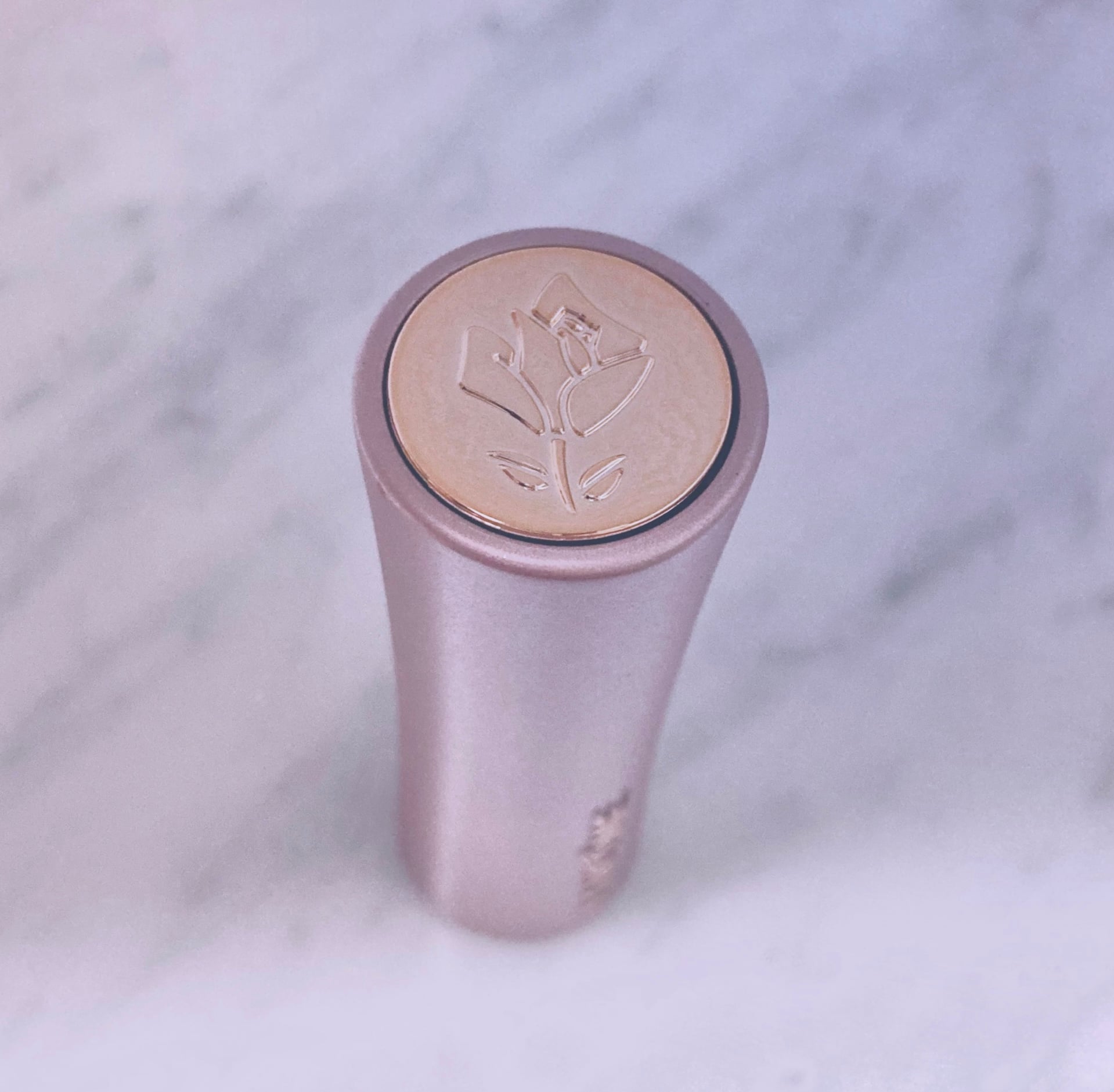 User review photo of Lancôme L'Absolu Rouge Intimatte Soft Matte Lipstick