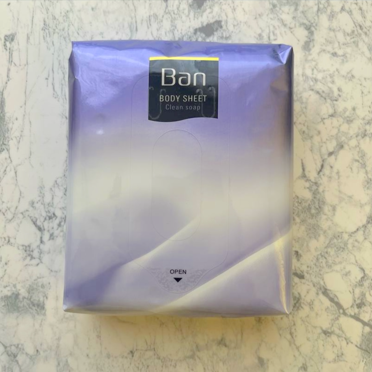 User review photo of Ban Refreshing Feel Premium Sheet Powder-In Type
