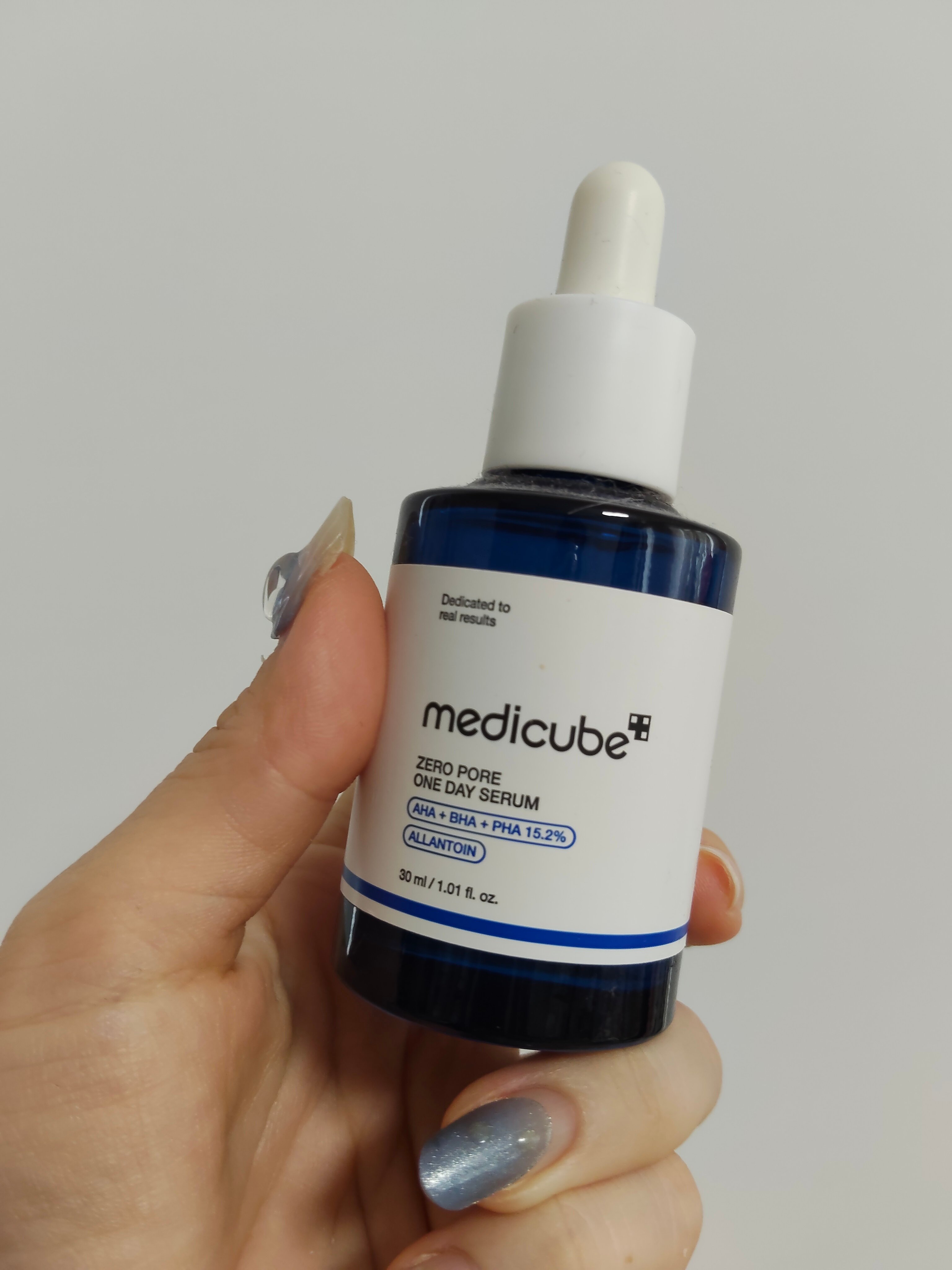 User review photo of MediCube Zero Pore One-Day Serum