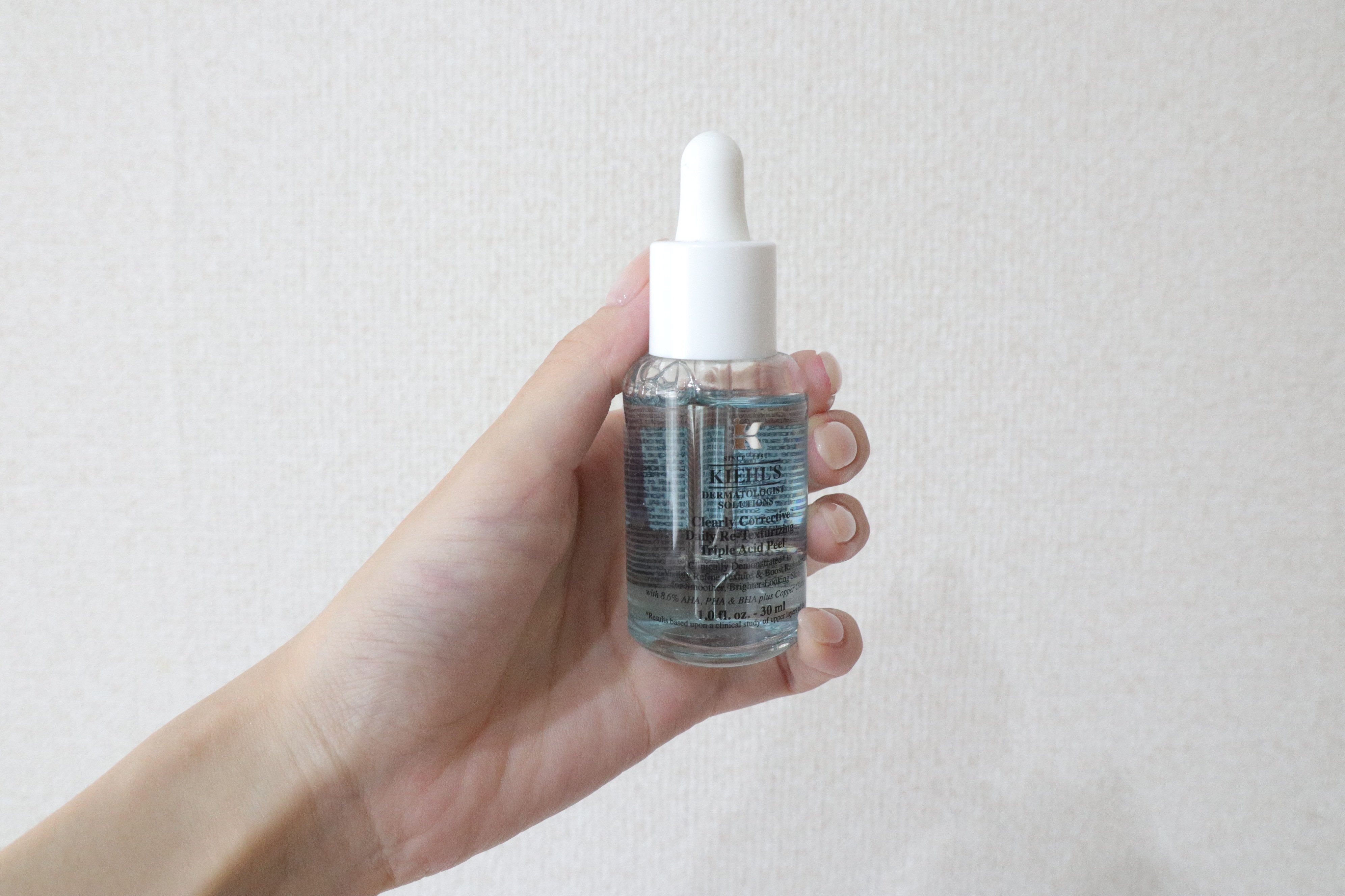 契爾氏 Clearly Corrective Daily Re-Texturizing Triple Acid Peel 三酸煥膚精華的使用者評價照片