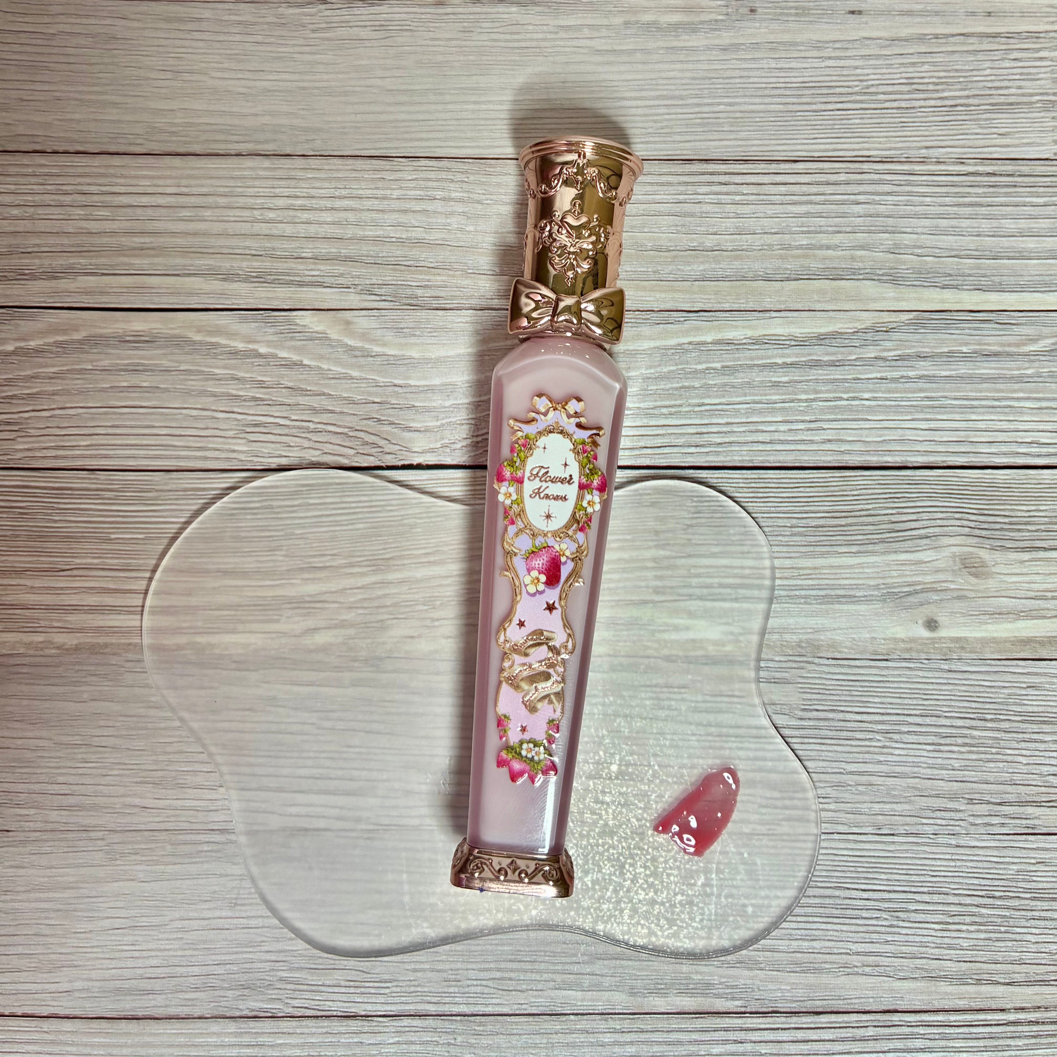 花知曉 Violet Strawberry Rococo 光澤唇蜜的使用者評價照片