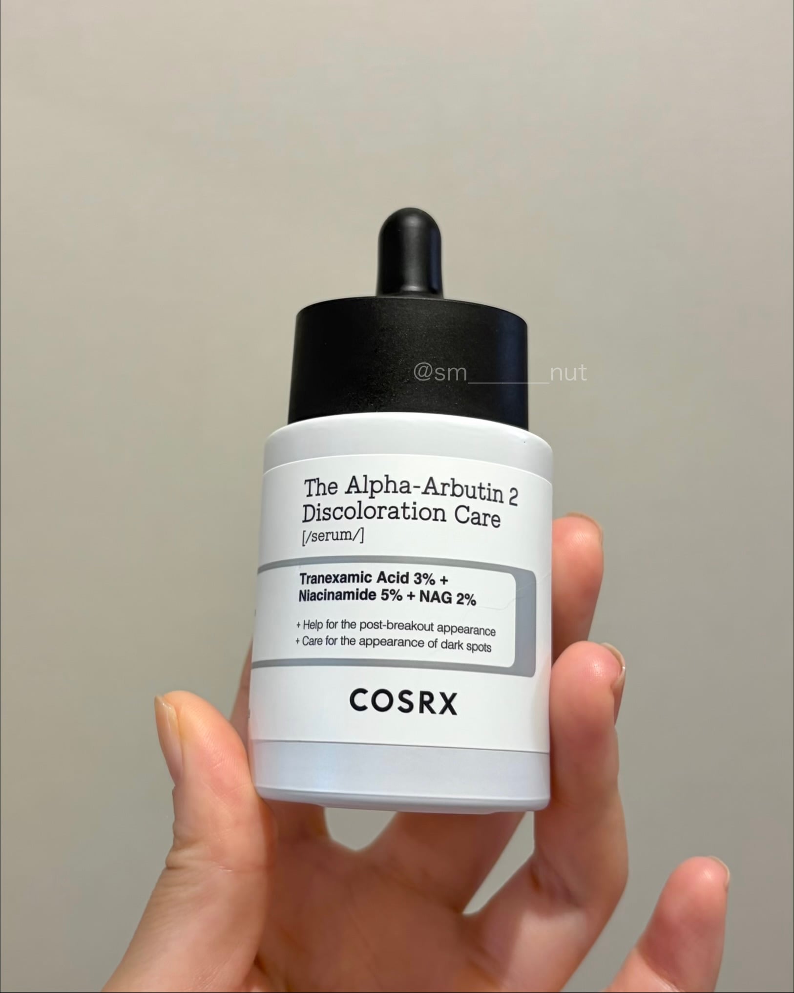 User review photo of COSRX The Alpha-Arbutin 2 Discoloration Care Serum