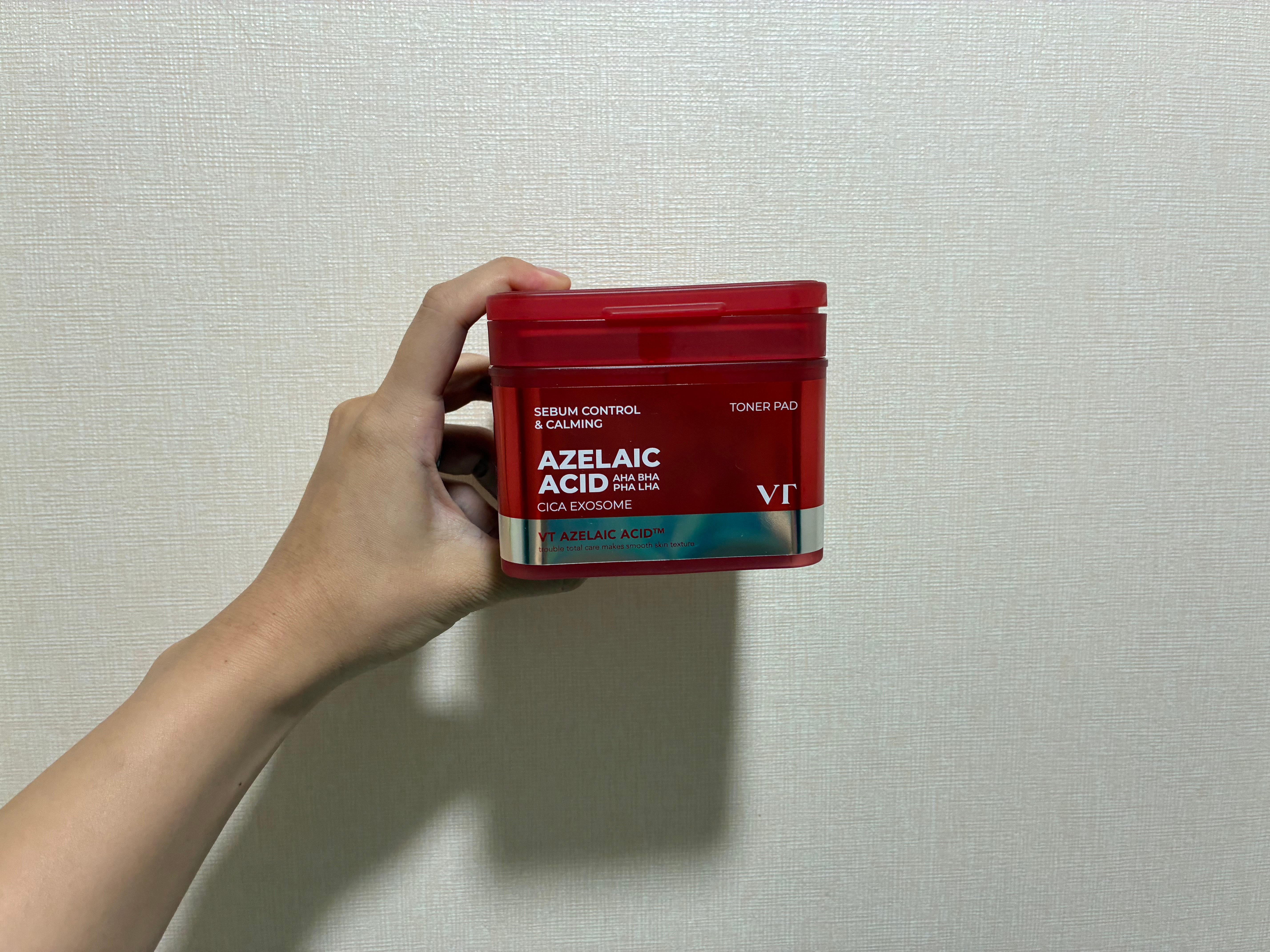 User review photo of VT Cosmetics VT Azelaic Acid Toner Pad