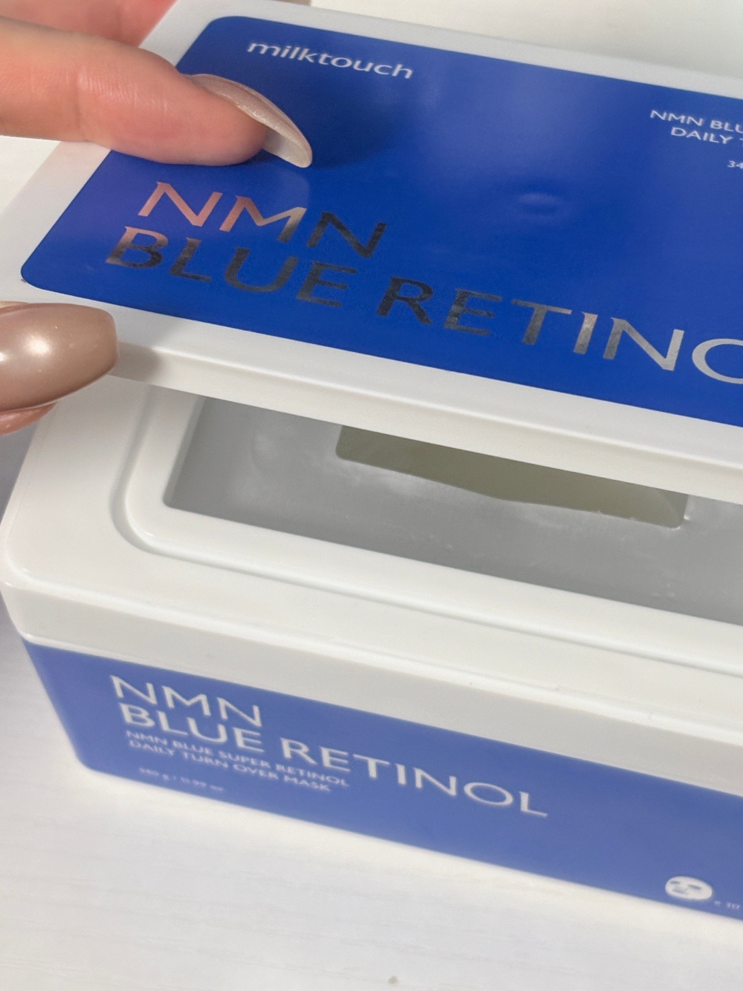 Milk Touch NMN Blue Super Retinol Daily Turnover 面膜的使用者評價照片