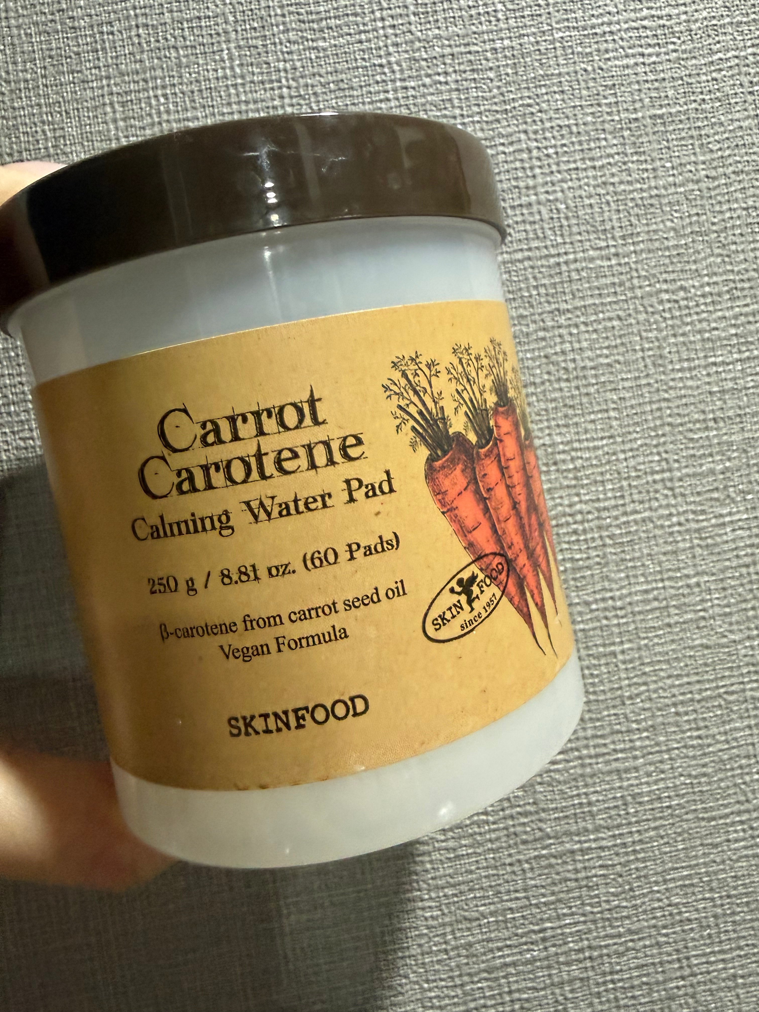 User review photo of Skinfood Carrot Carotene Calming Water Pad