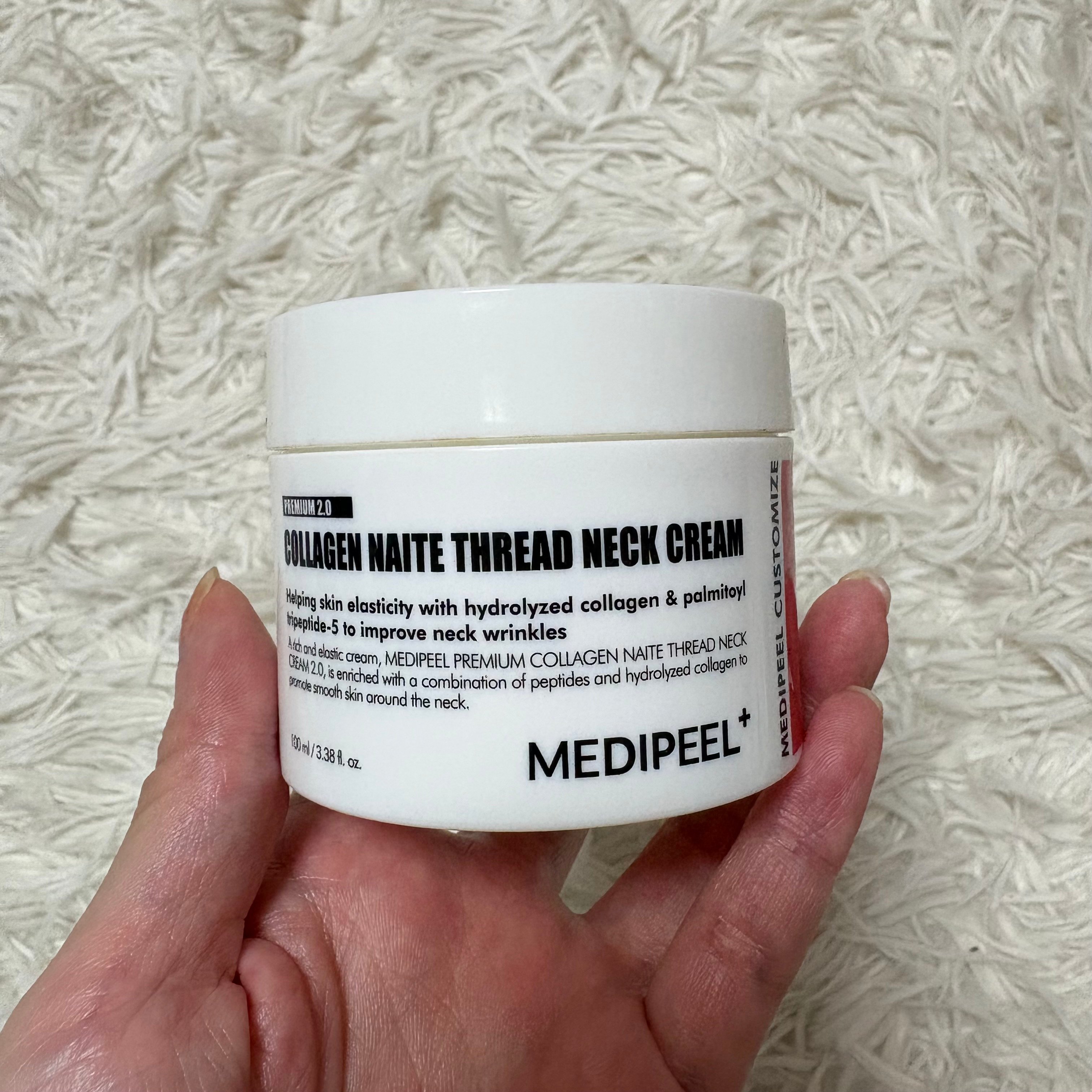 User review photo of MEDI-PEEL Premium Naite Thread Neck Cream