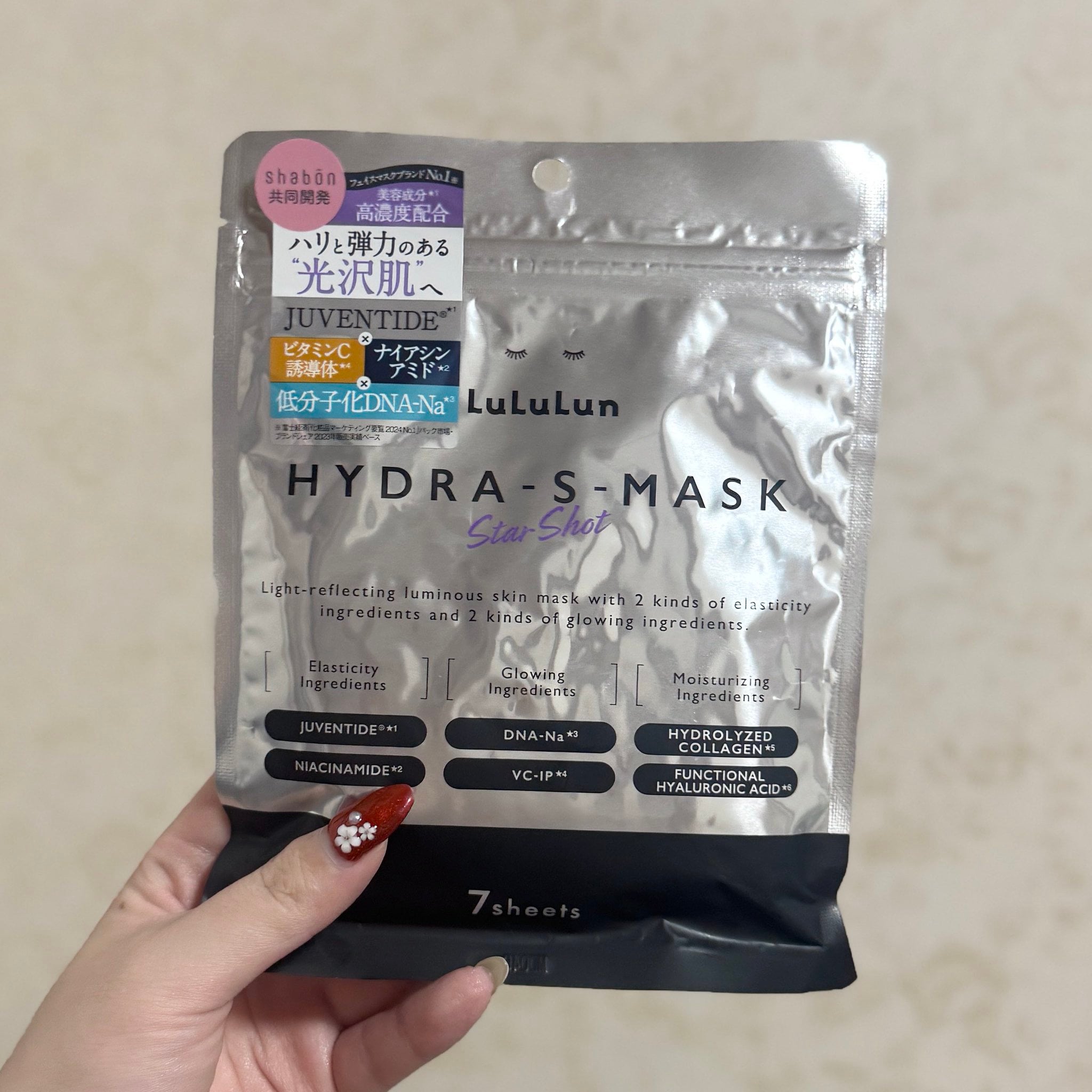 Lululun Hydra-S 面膜 Star Shot的使用者評價照片
