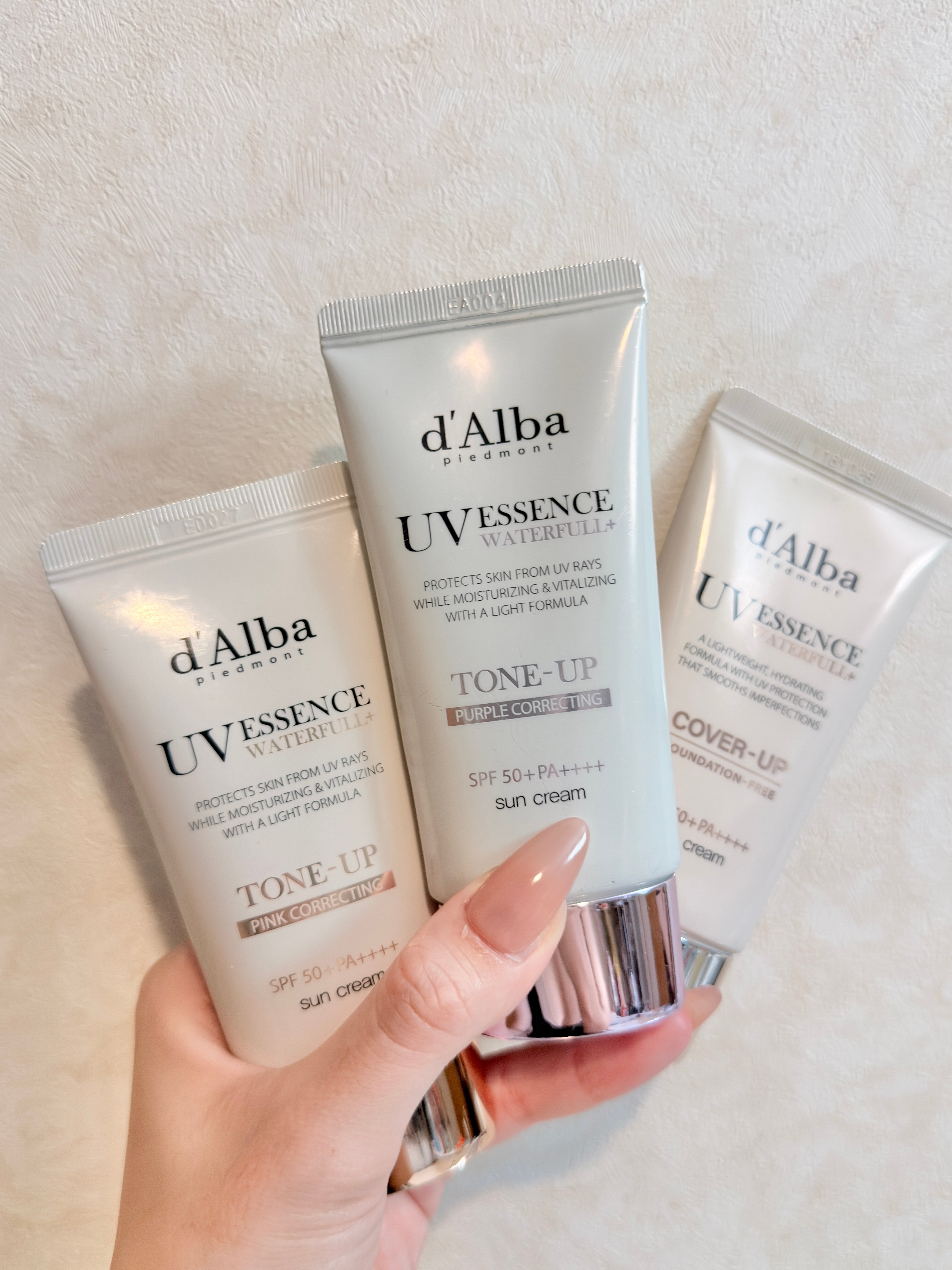 ダルバ UVエッセンス ウォーターフル トーンアップ ピンクコレクティング サンスクリーン SPF 50+のユーザーレビュー写真