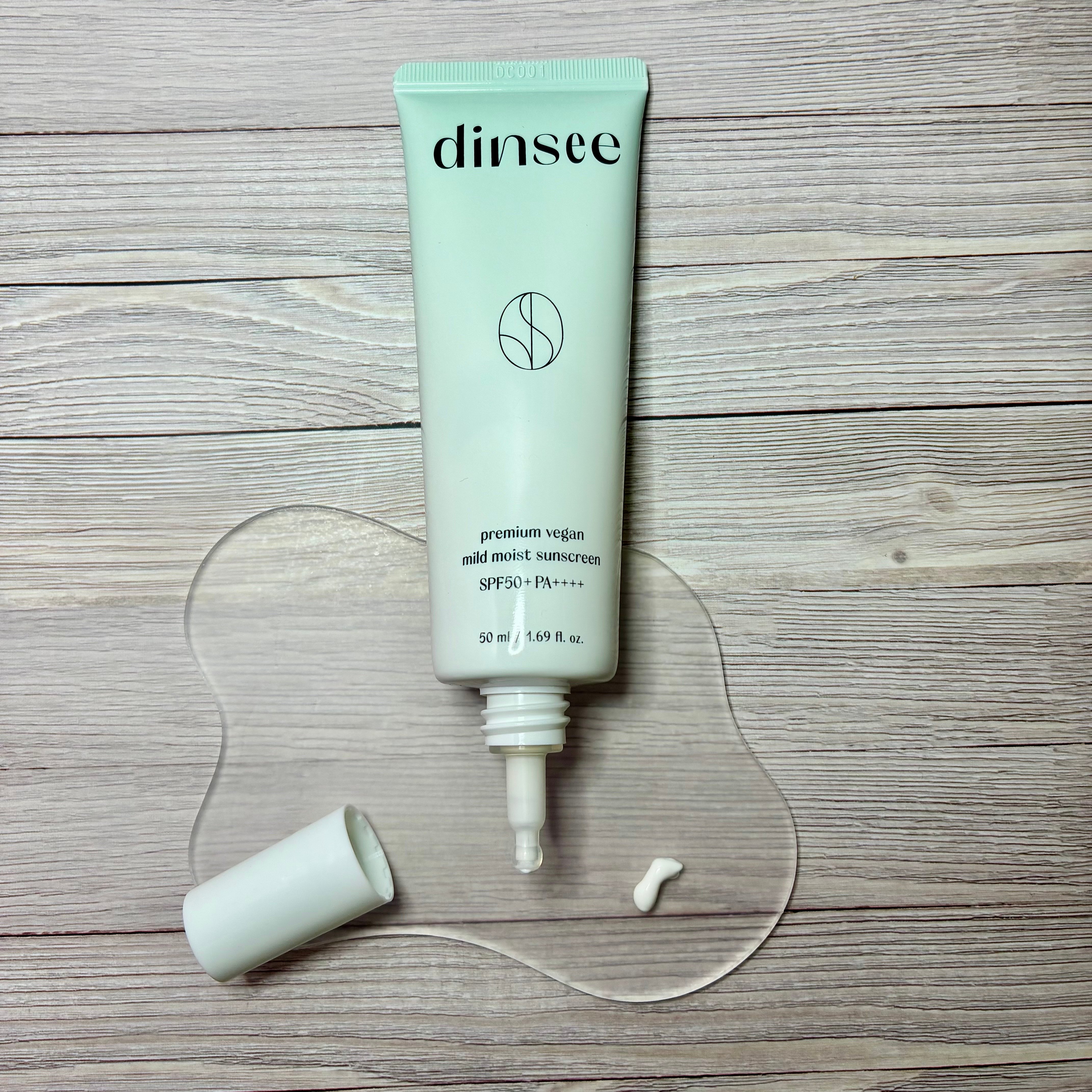 User review photo of Dinsee Premium Vegan Mild Moist Sun Cream [SPF50+/PA++++]